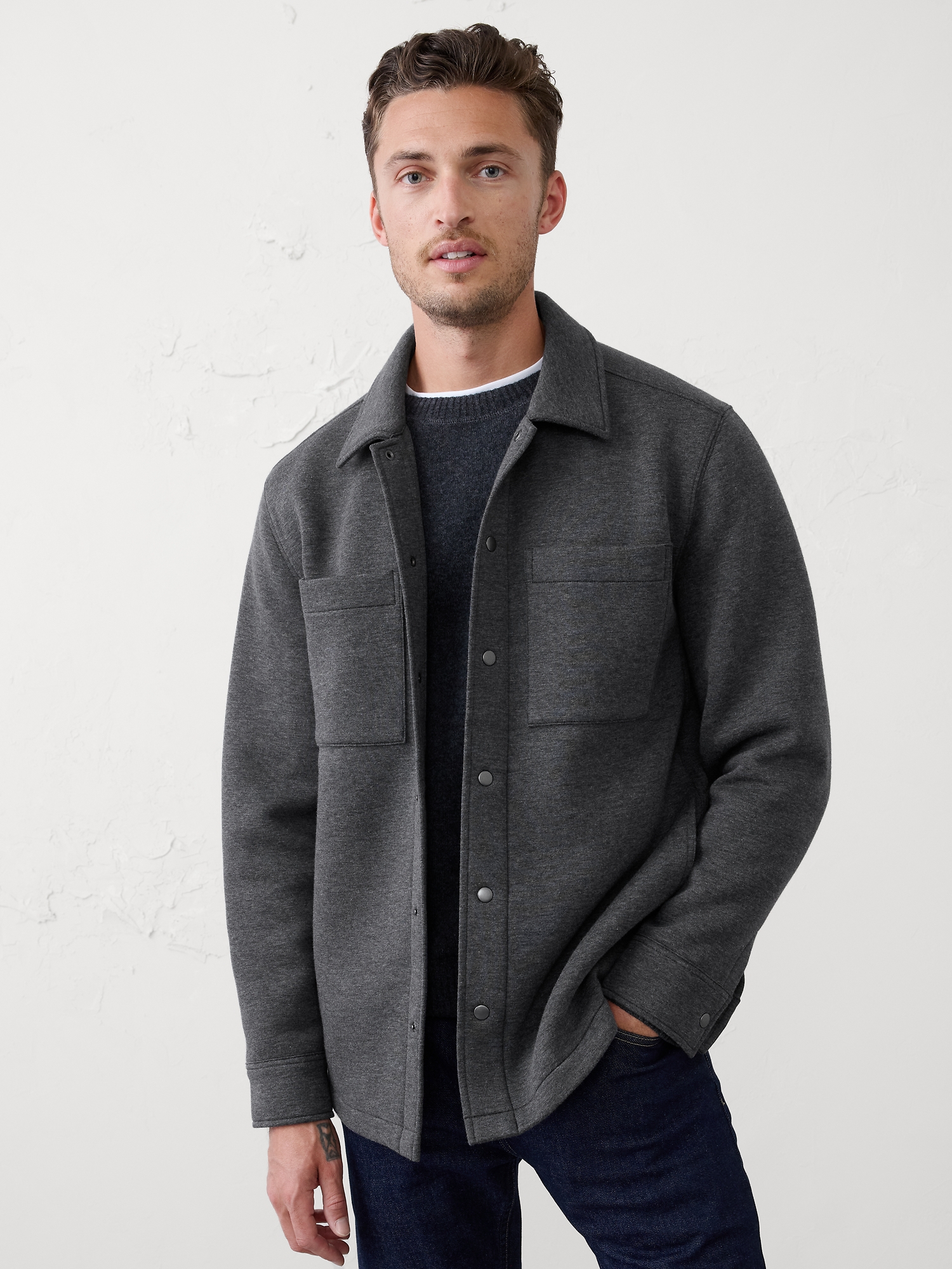 Image number 1 showing, SCUBA SWEATSHIRT JACKET