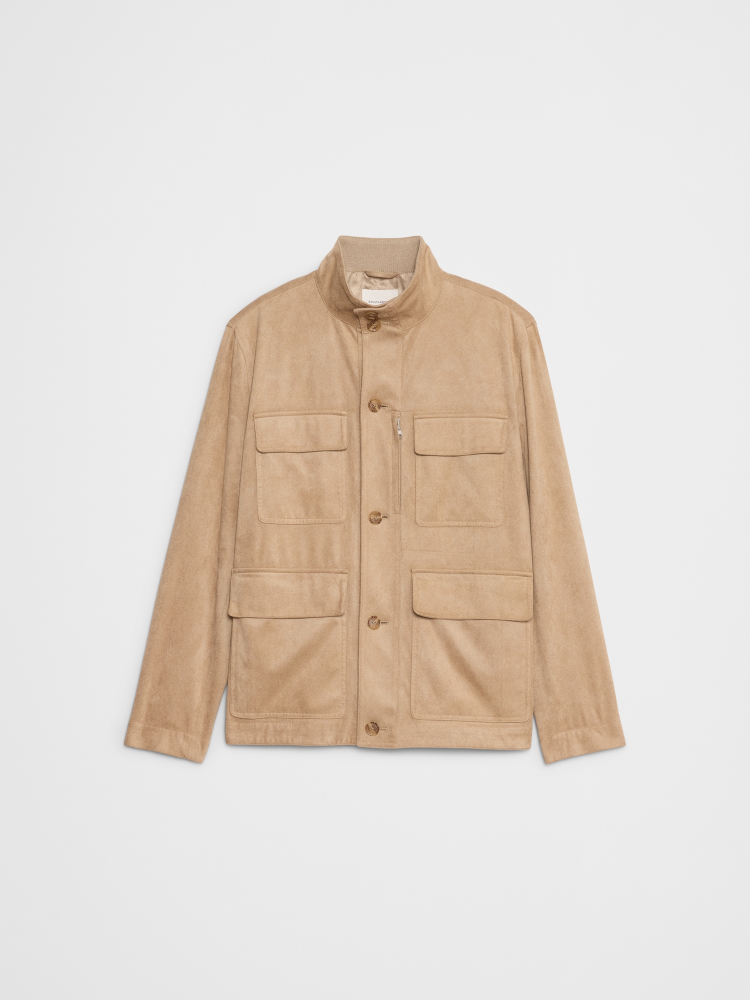 Image number 4 showing, Vegan Suede Field Jacket