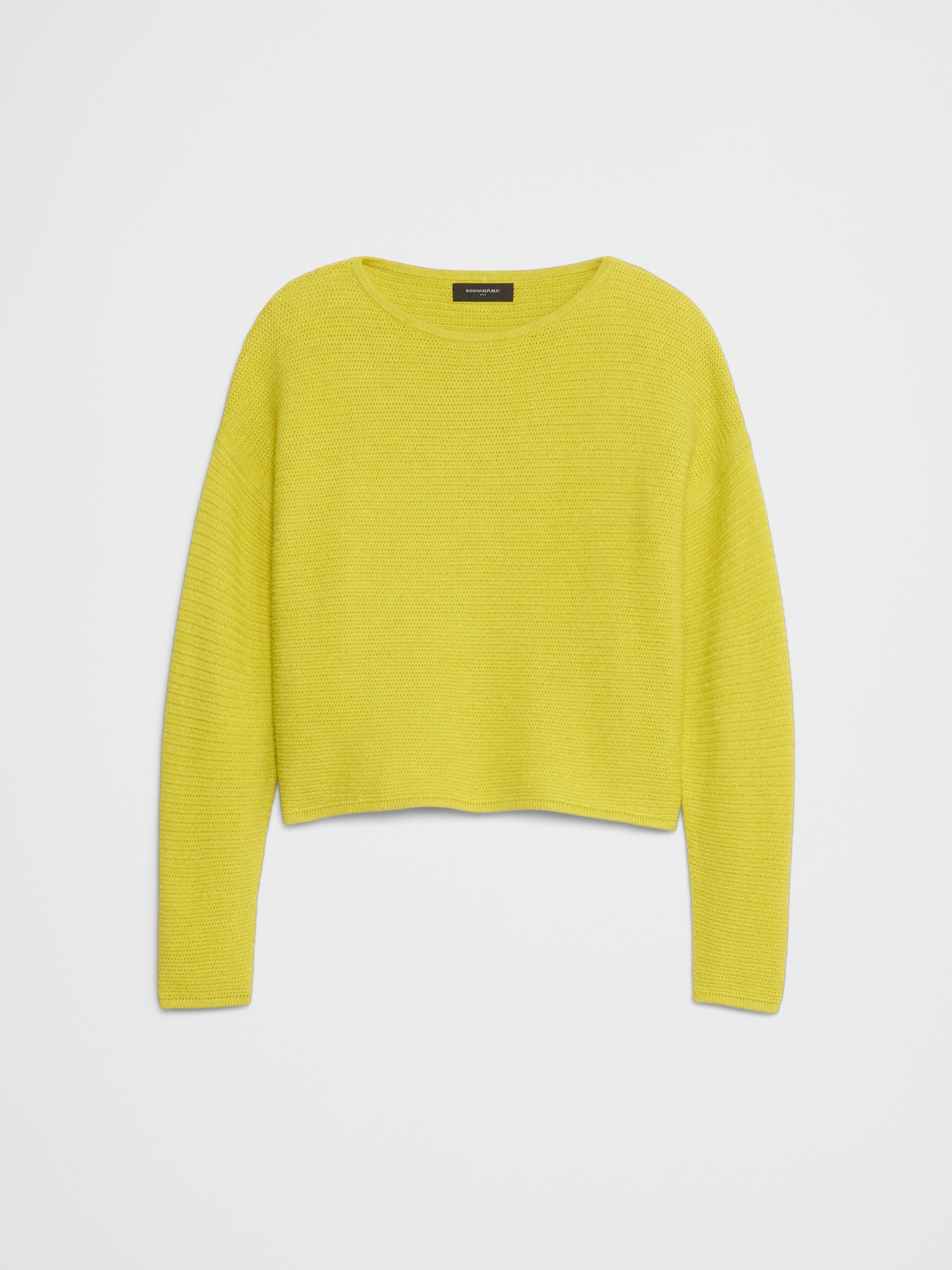 Image number 4 showing, BOXY CROPPED PULLOVER SWEATER