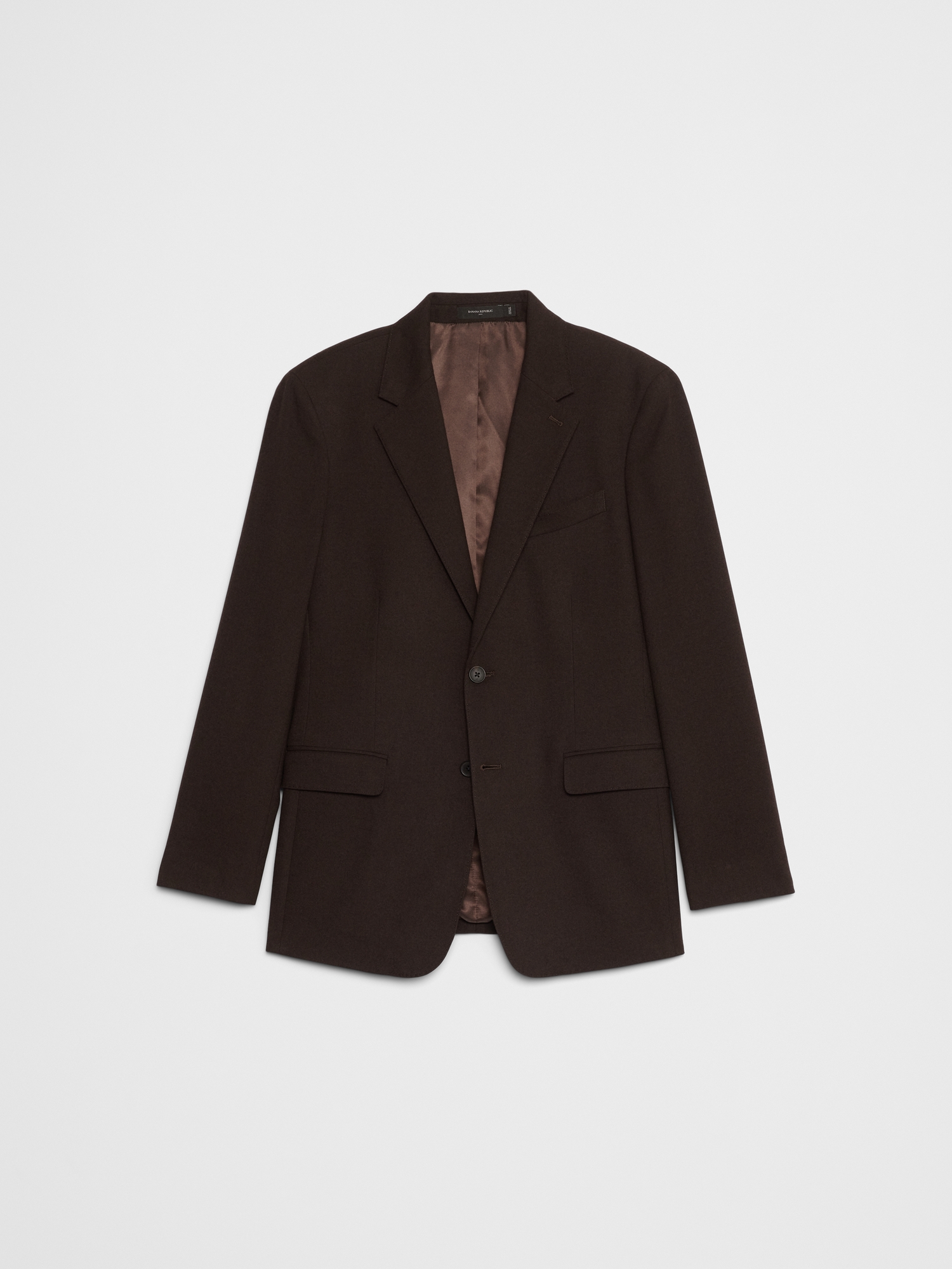 Image number 7 showing, Tailored-Fit Soft Flannel Suit Jacket