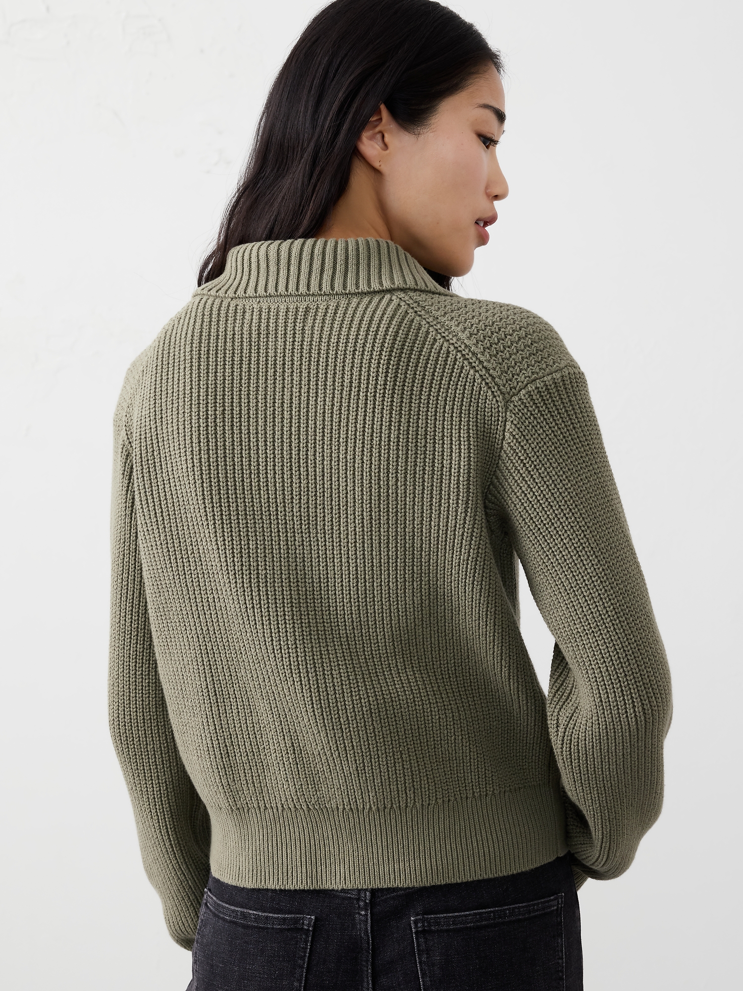 Image number 2 showing, TEXTURED SWEATER JACKET