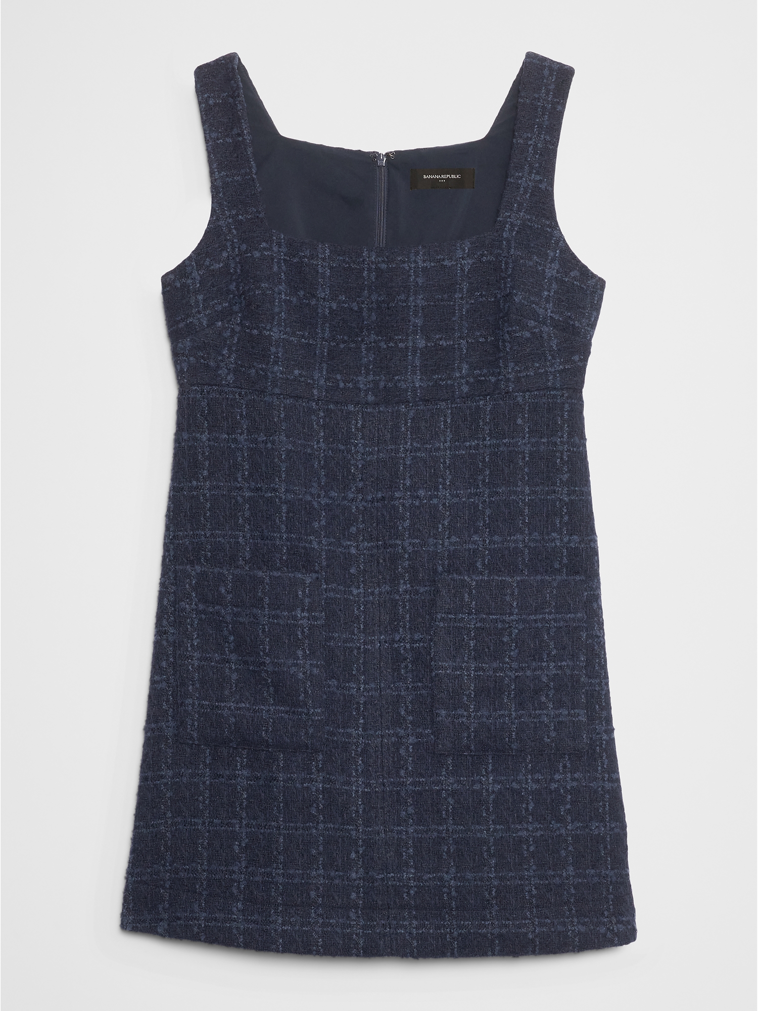 Image number 4 showing, Tweed Empire-Waist Mini Dress