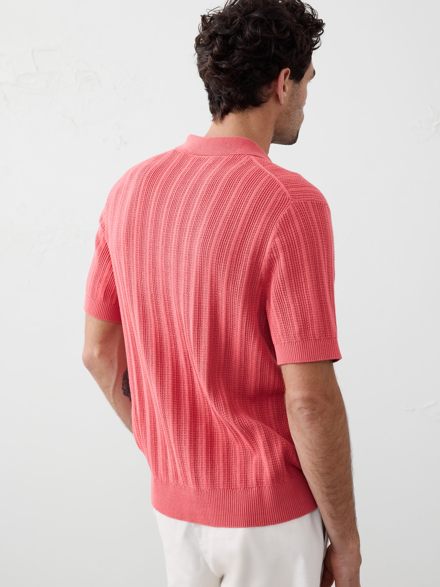 Image number 8 showing, Textured Sweater Polo
