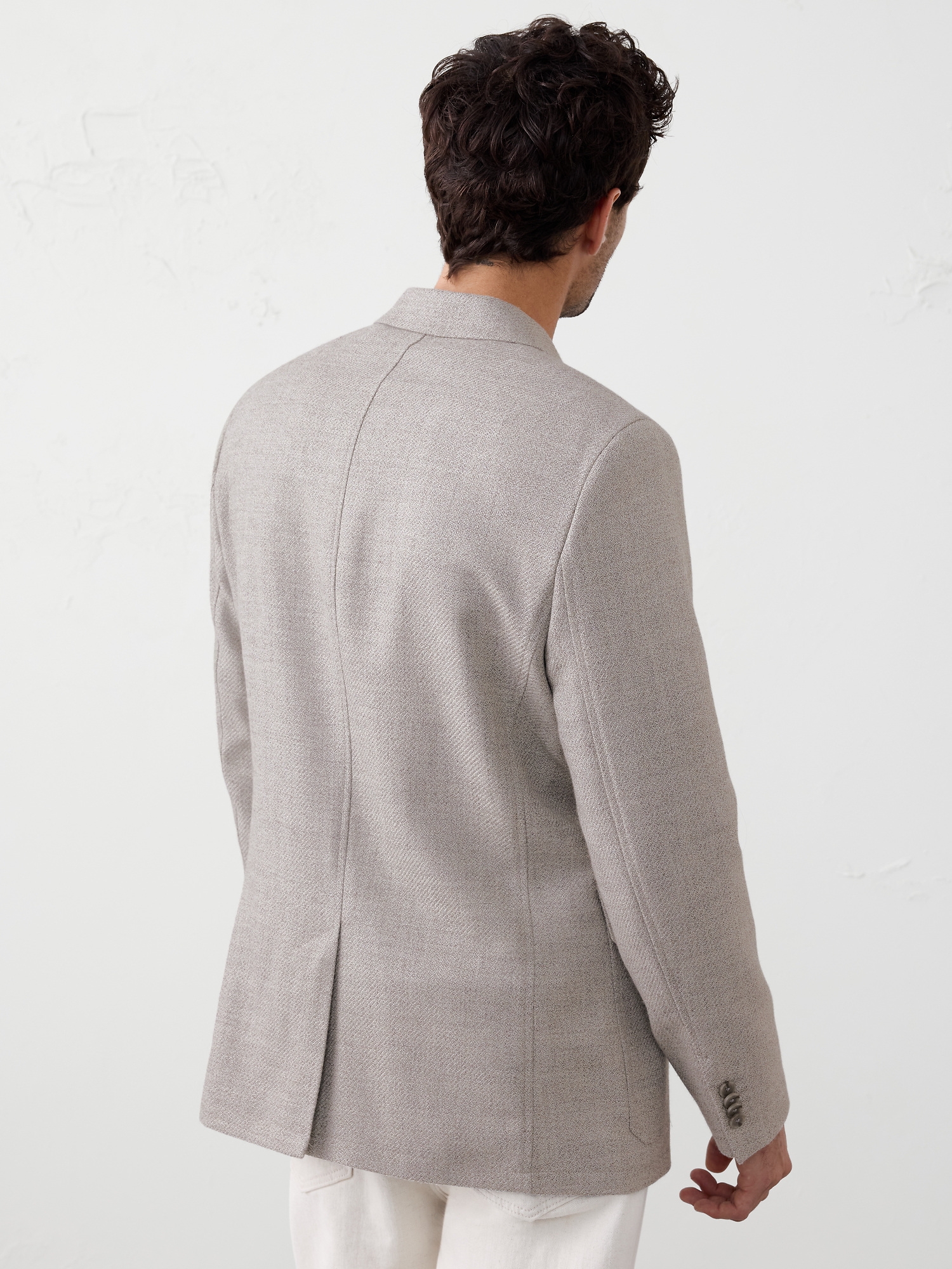 Image number 2 showing, TAILORED-FIT SHADOW WEAVE JACKET