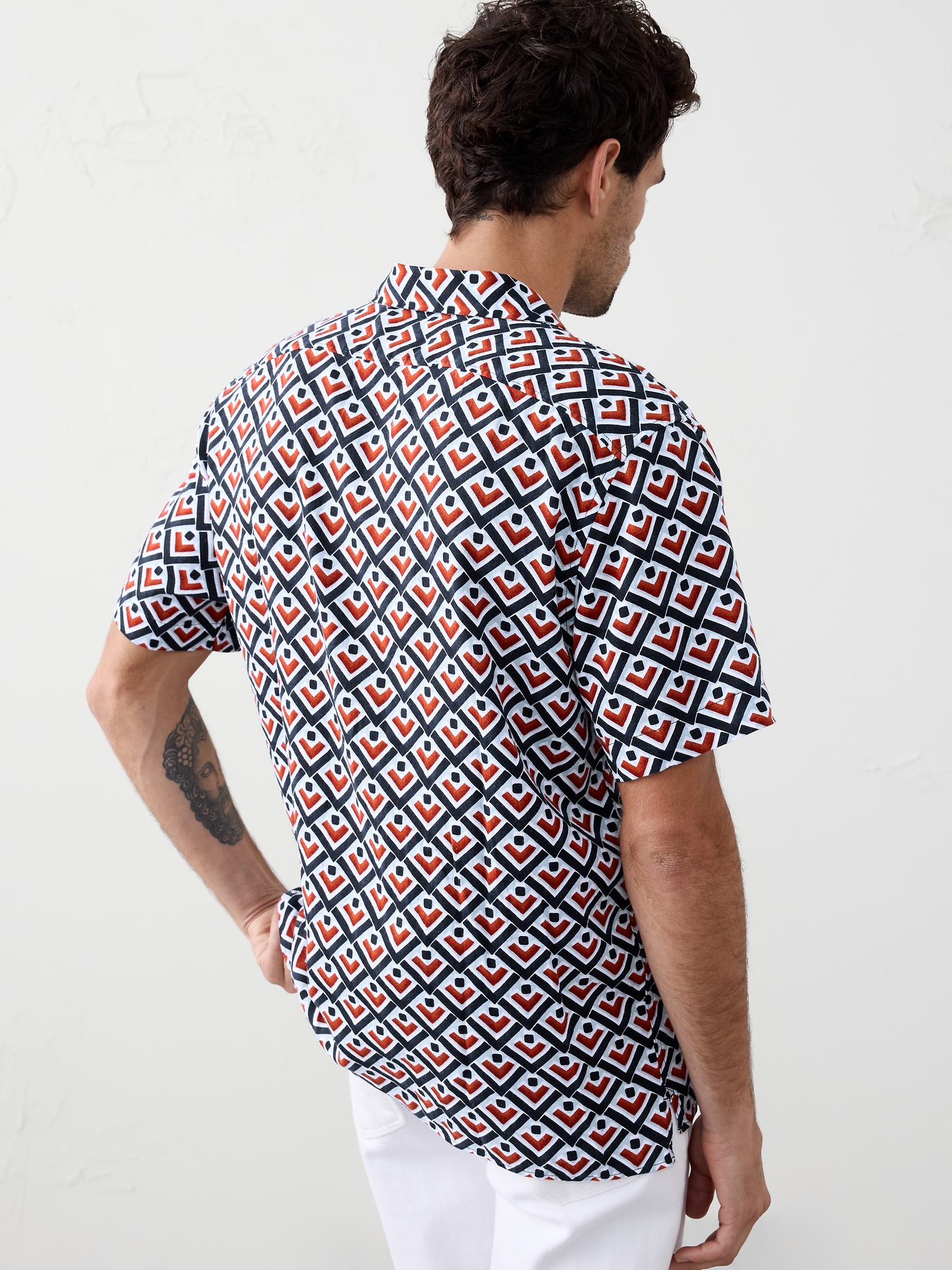 Image number 5 showing, Standard-Fit Sunset Resort Shirt
