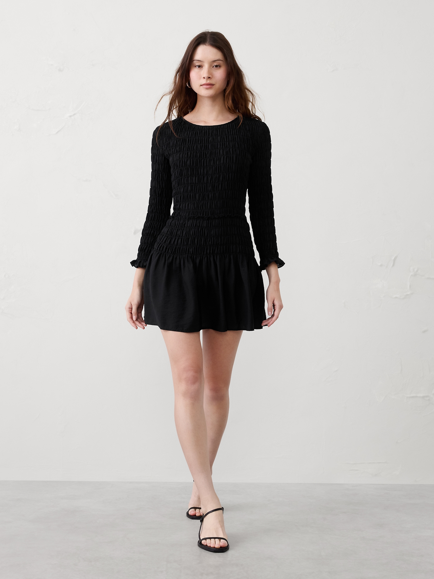 Image number 1 showing, Smocked Mini Dress