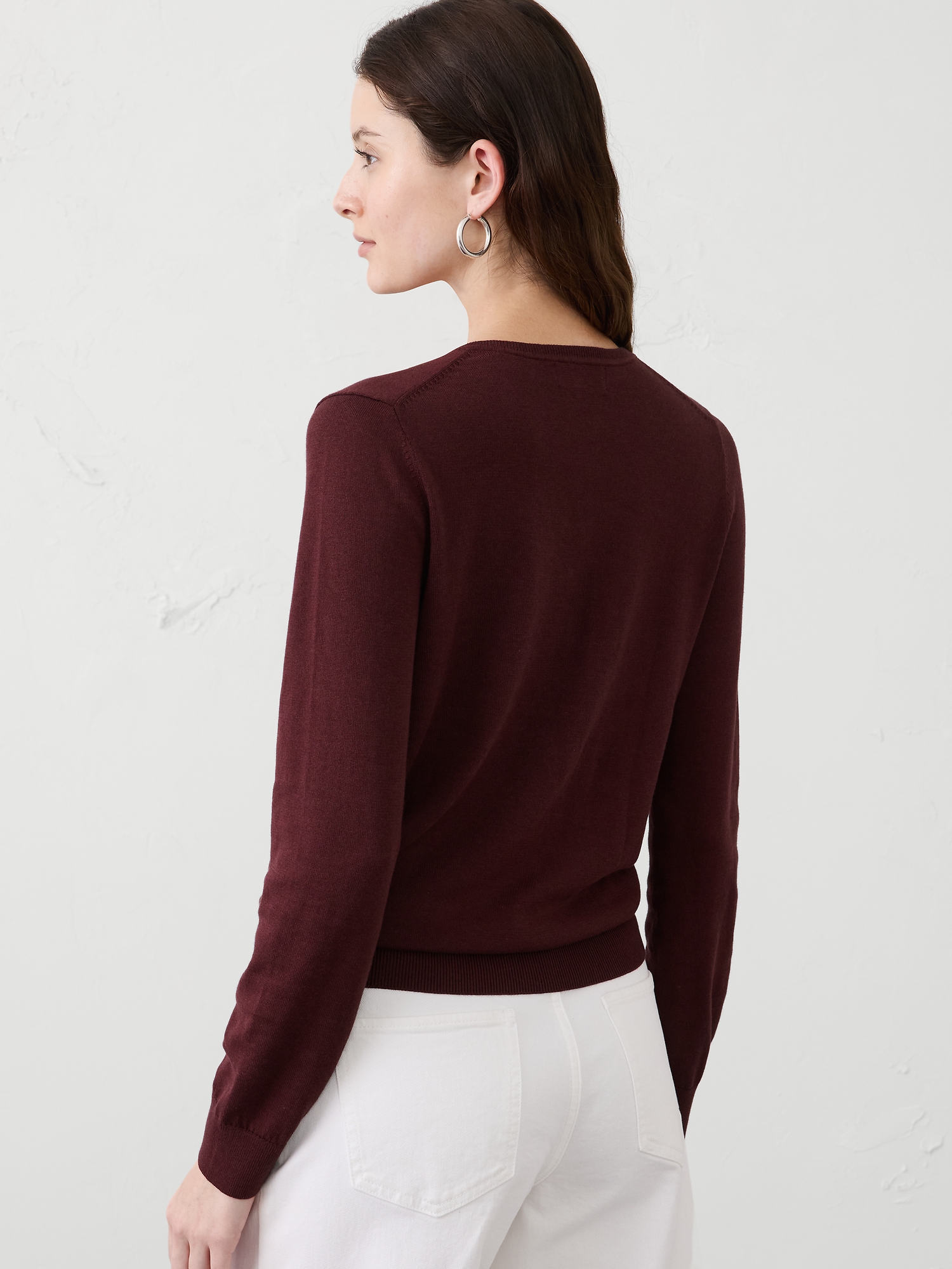 Image number 8 showing, Forever V-Neck Sweater