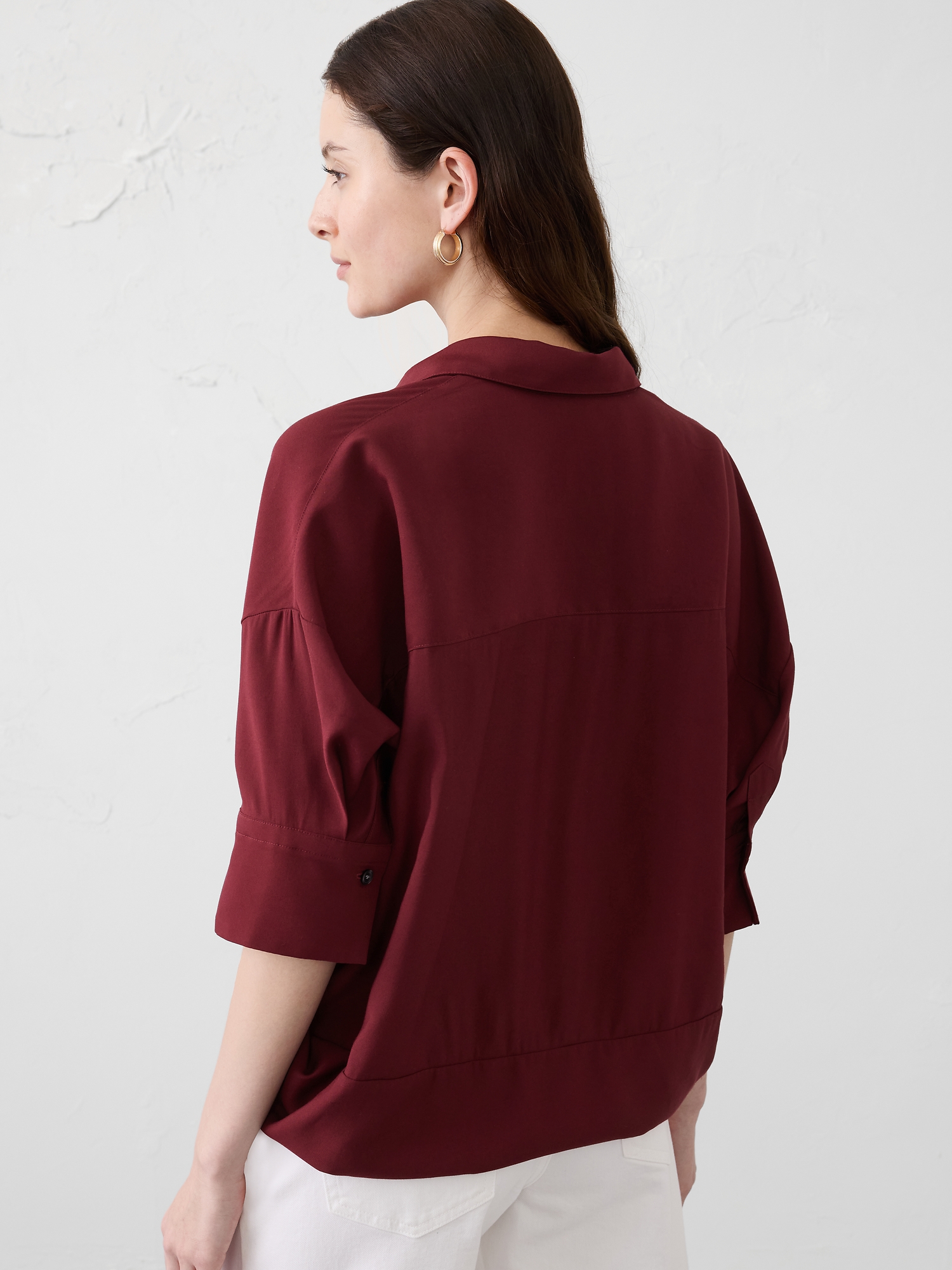 Image number 2 showing, Drapey Oversized Top