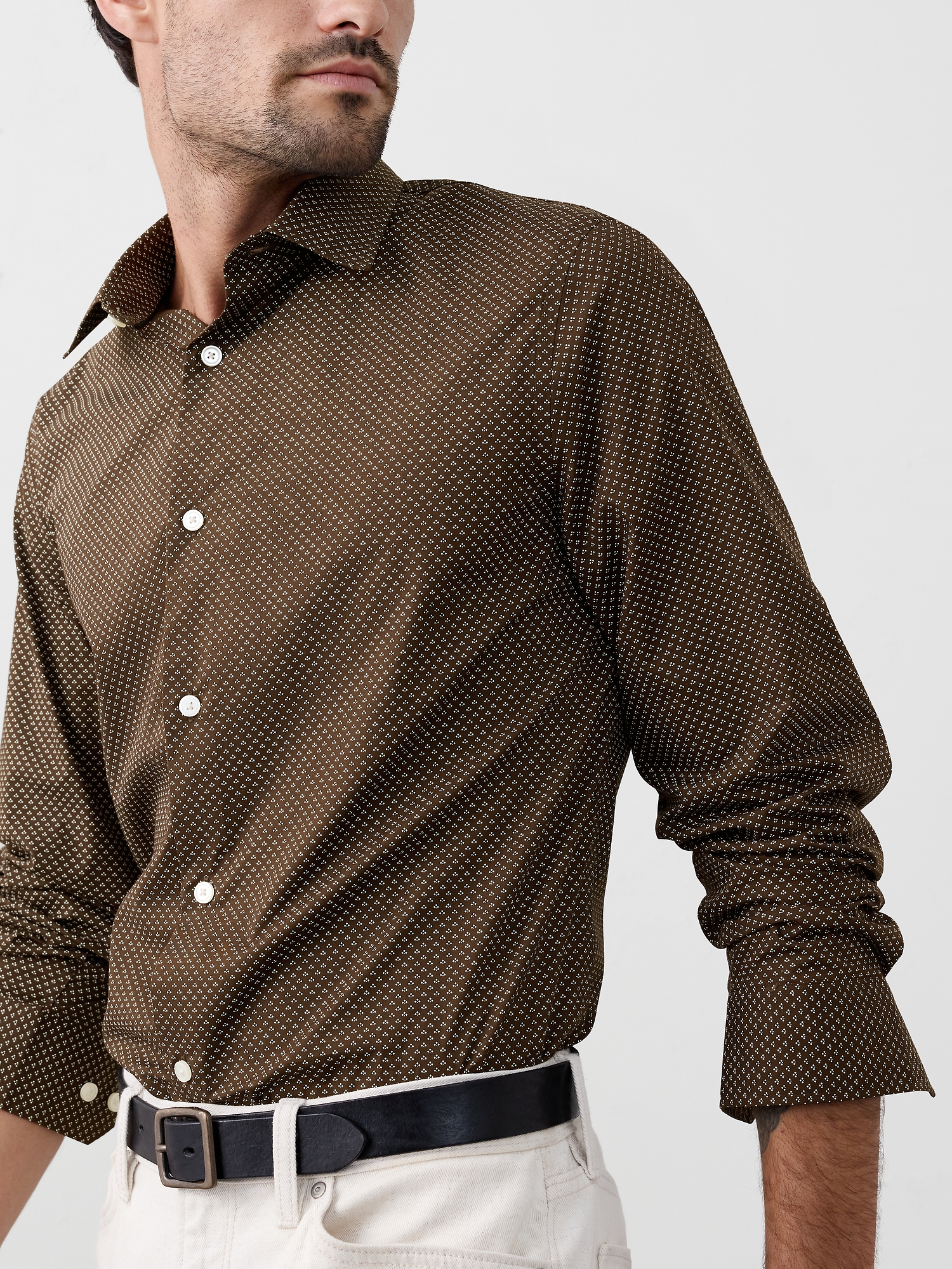 Image number 3 showing, Slim-Fit Dress Shirt