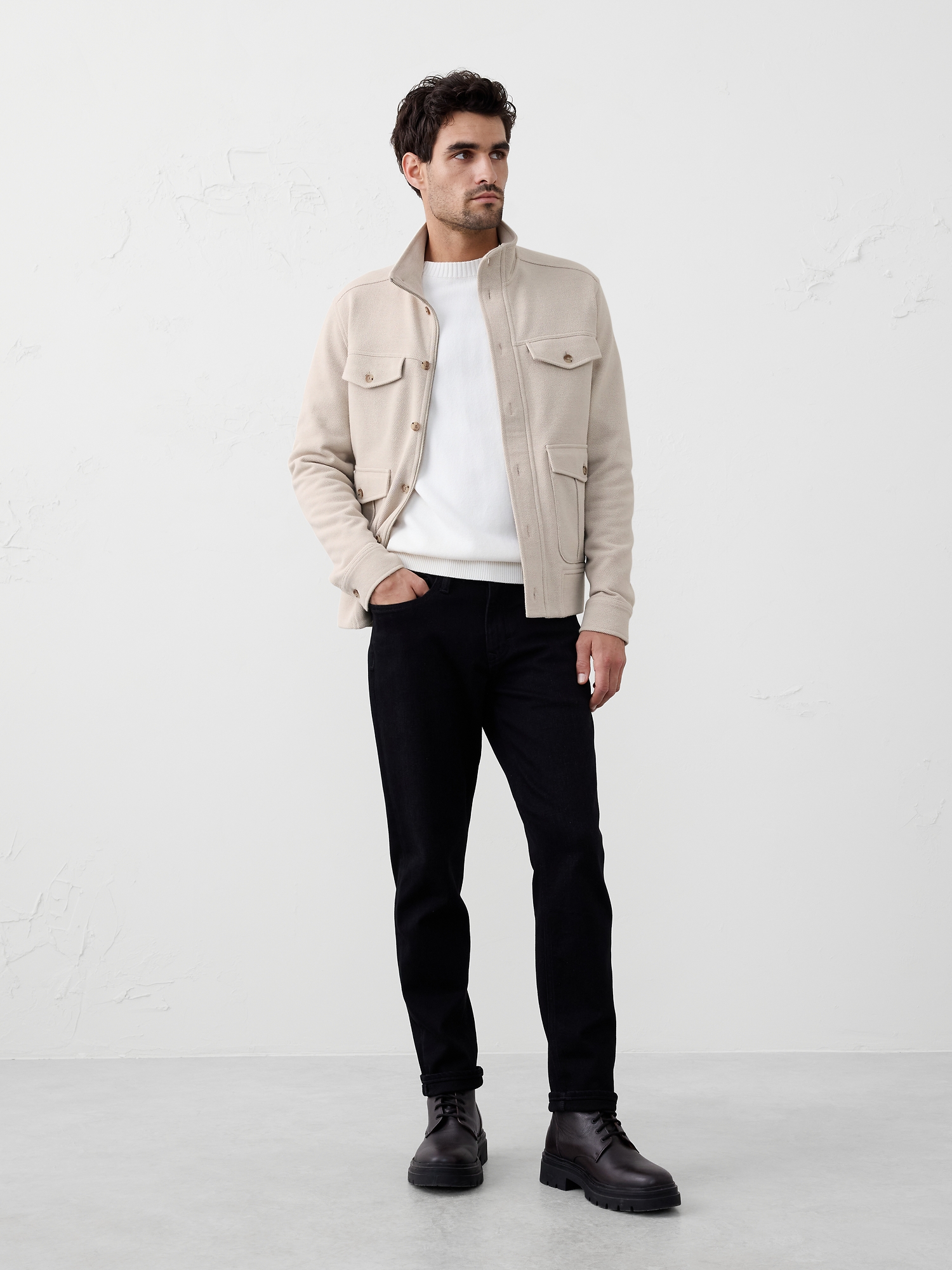 Image number 1 showing, Honeycomb Sweatshirt Jacket