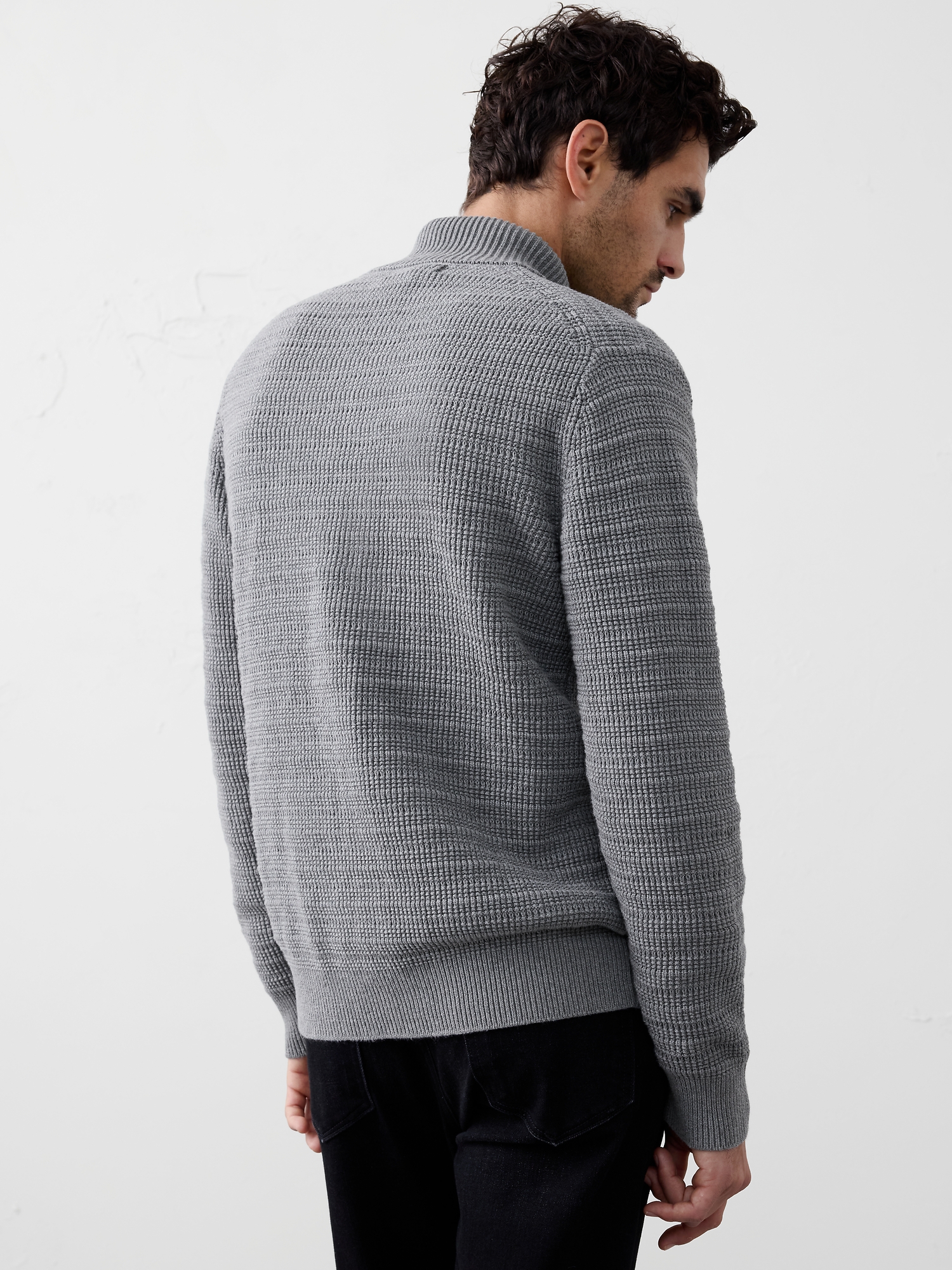 Image number 2 showing, Textured Sweater Jacket
