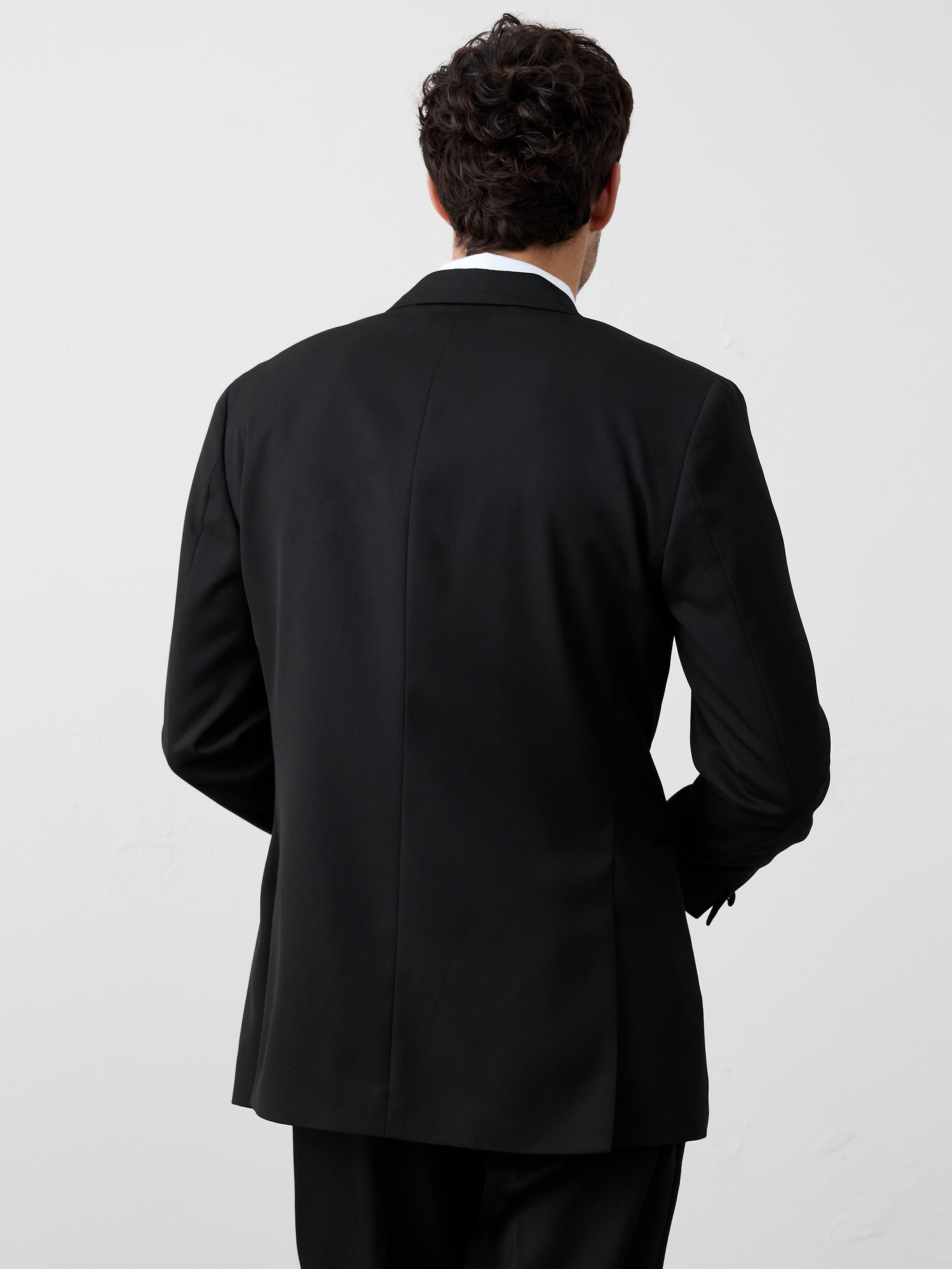 Image number 2 showing, Tailored-Fit Luxe Tuxedo Suit Jacket