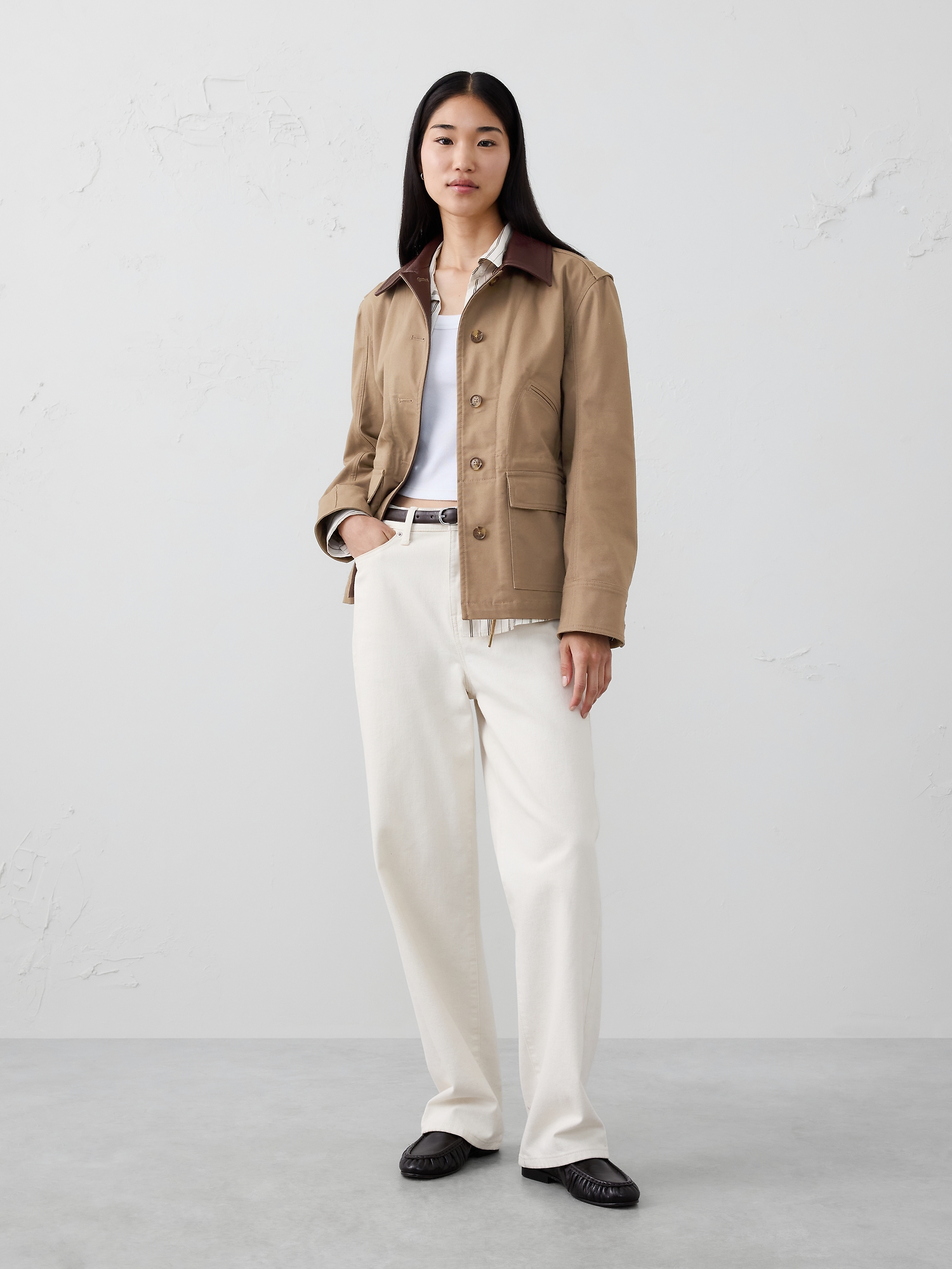 Canvas Barn Jacket - Twine
