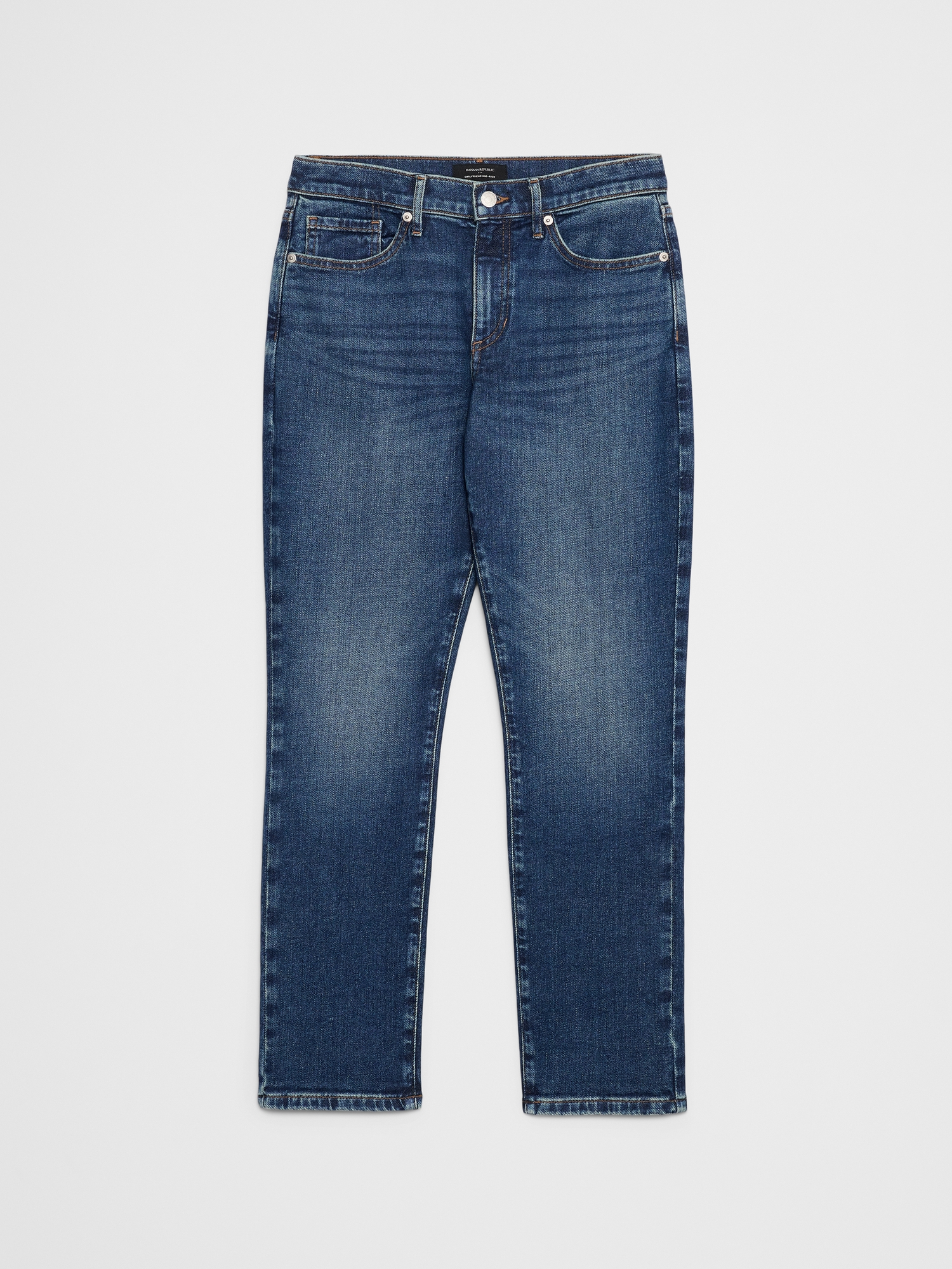 Image number 4 showing, GIRLFRIEND MID-RISE JEAN