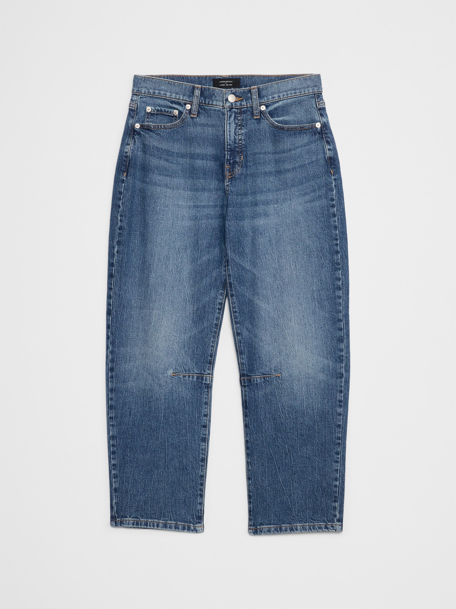 Image number 4 showing, Barrel Mid-Rise Jean