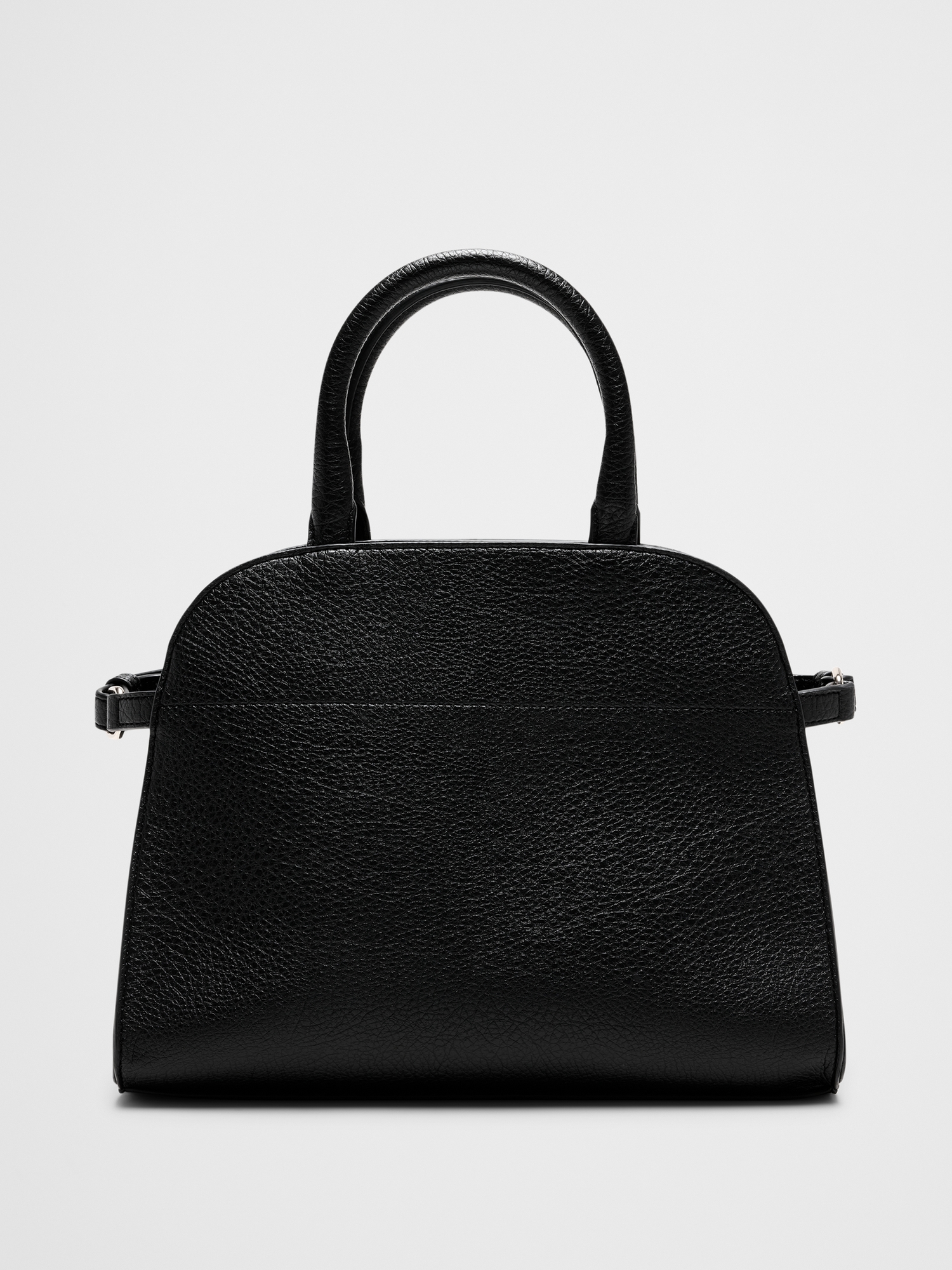 Image number 1 showing, Vegan Leather Satchel Handbag