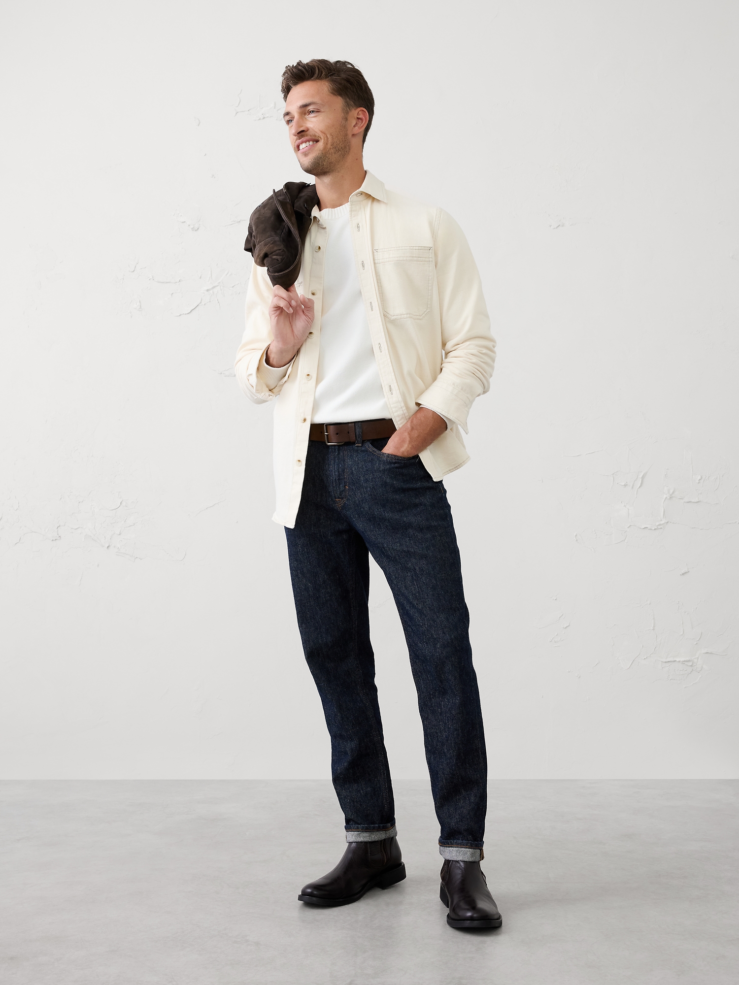 Image number 3 showing, Standard-Fit Heritage Denim Shirt