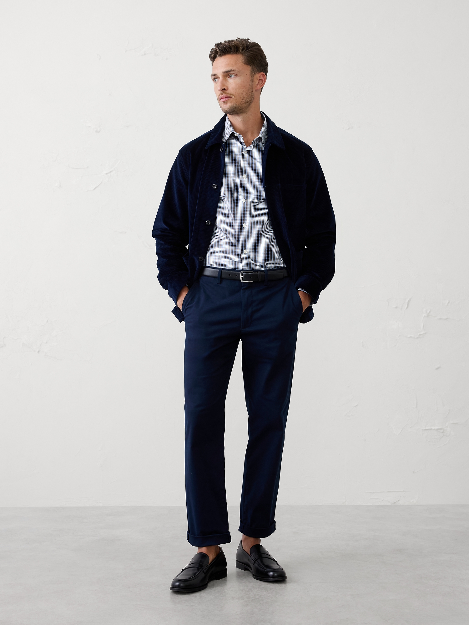 Image number 1 showing, Slim Untucked Dress Shirt
