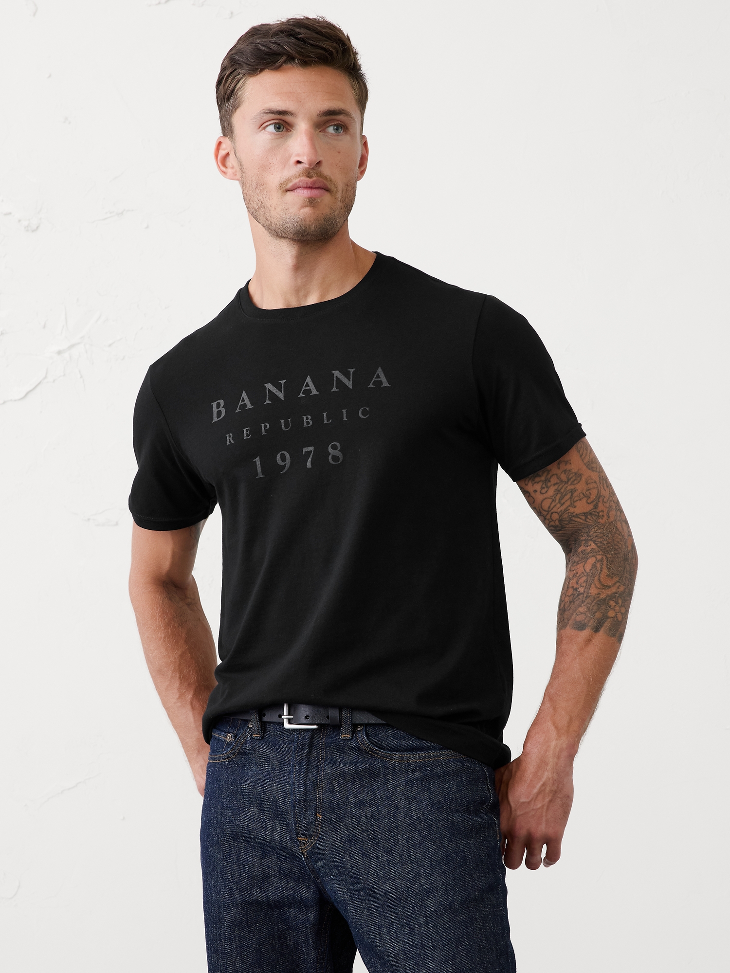 T-shirt imprimé - Noir