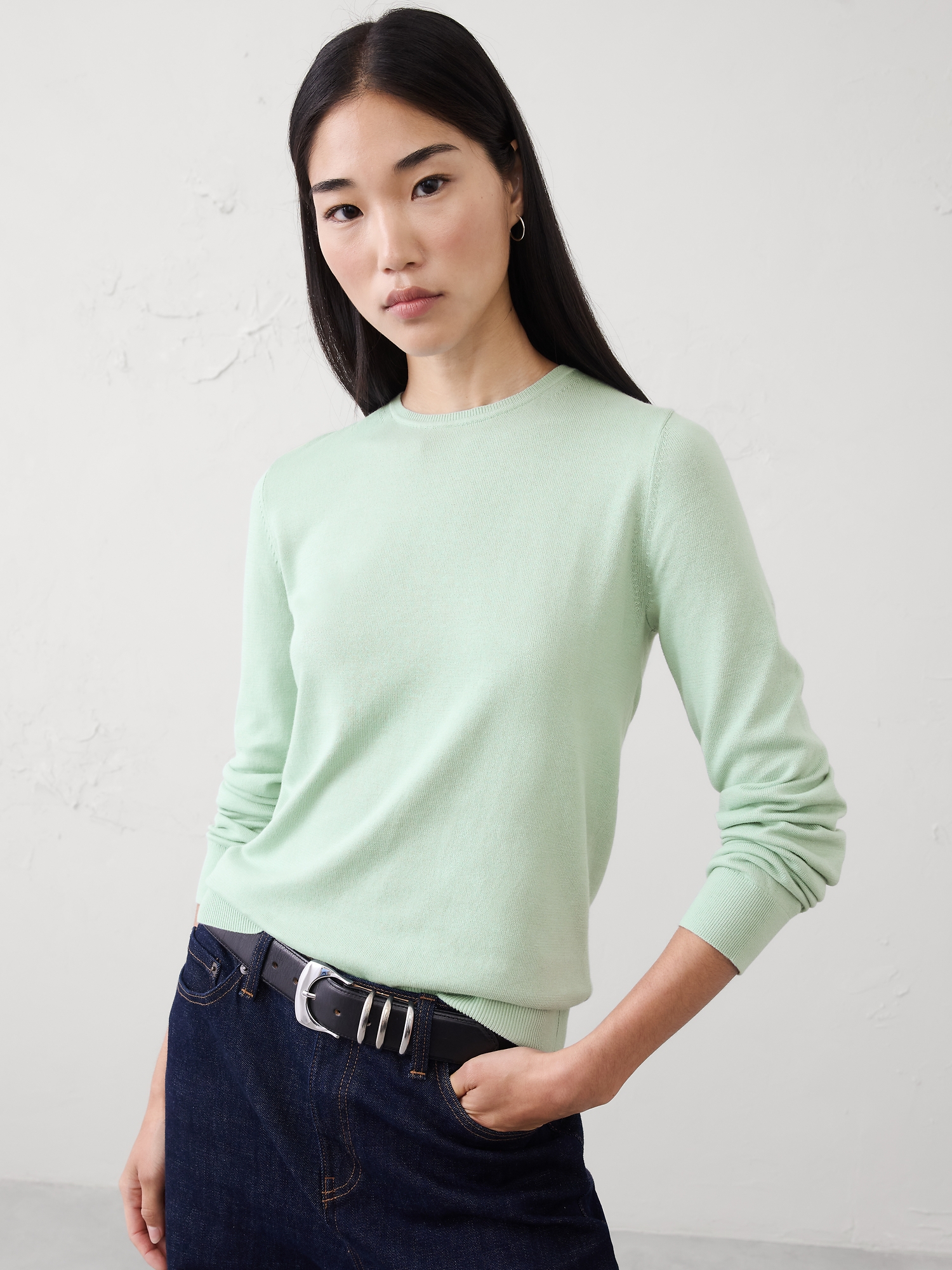 Image number 1 showing, Forever Crew-Neck Sweater