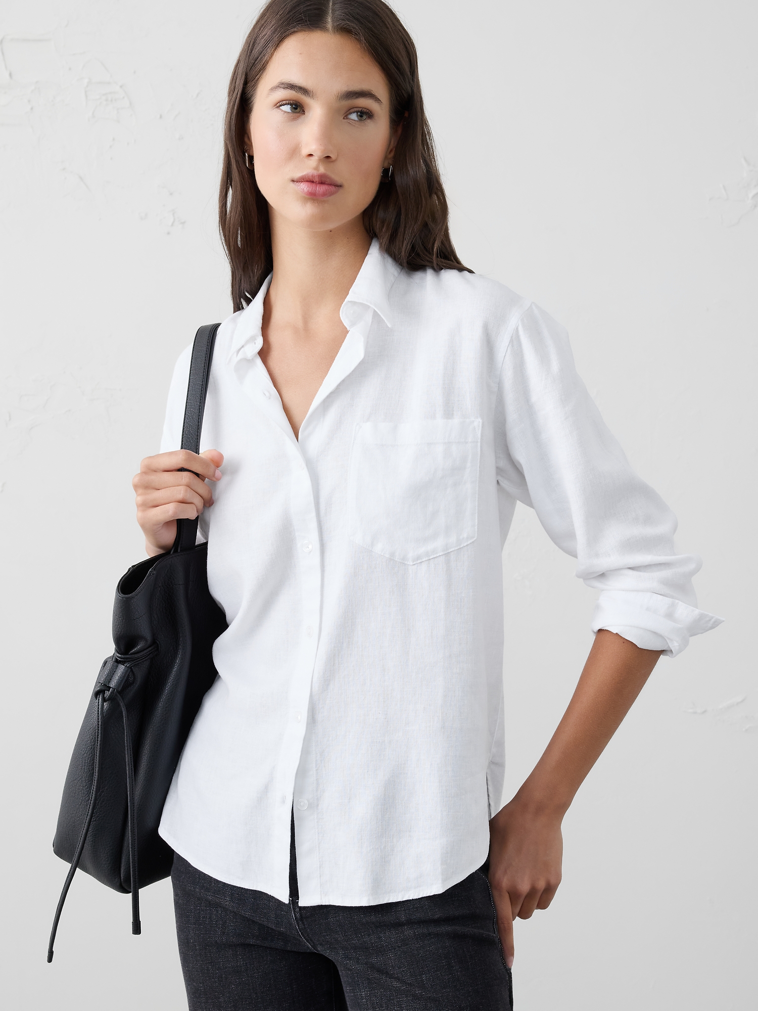 CHEMISE PARFAITE EN MÉLANGE DE LIN