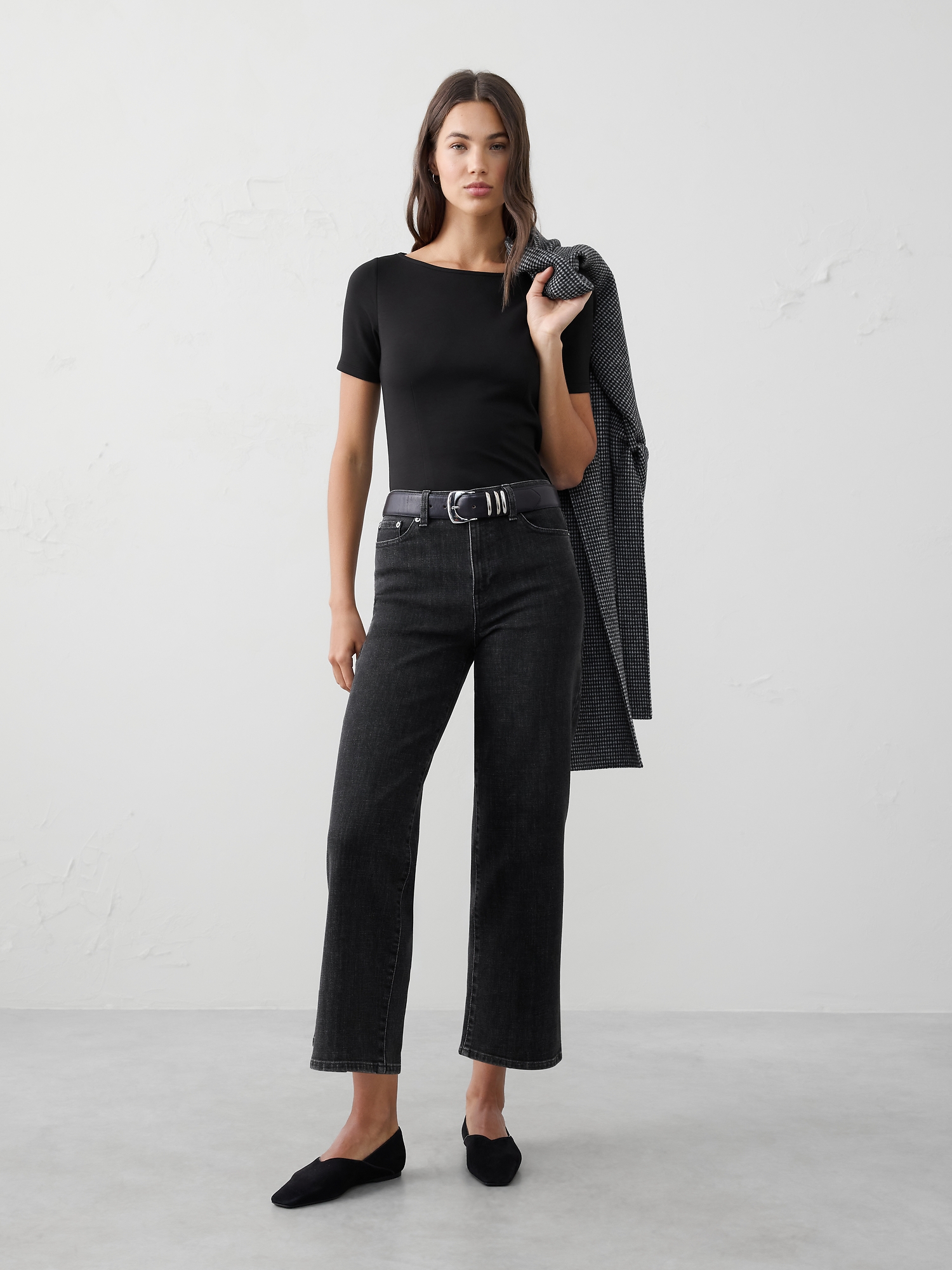 Image number 1 showing, SCUBA SEAMED TOP