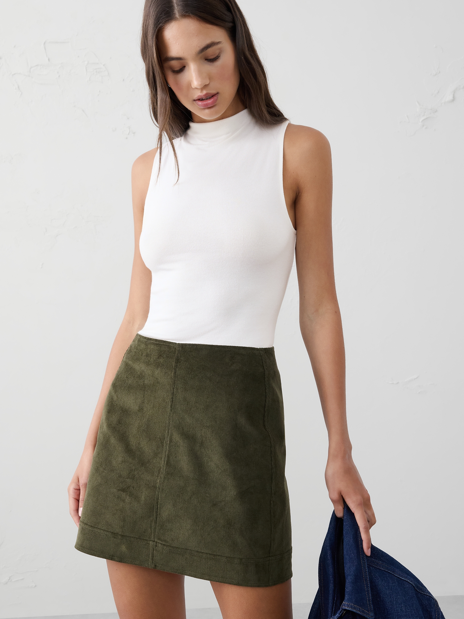Image number 1 showing, SOFT LUXE MOCKNECK TOP