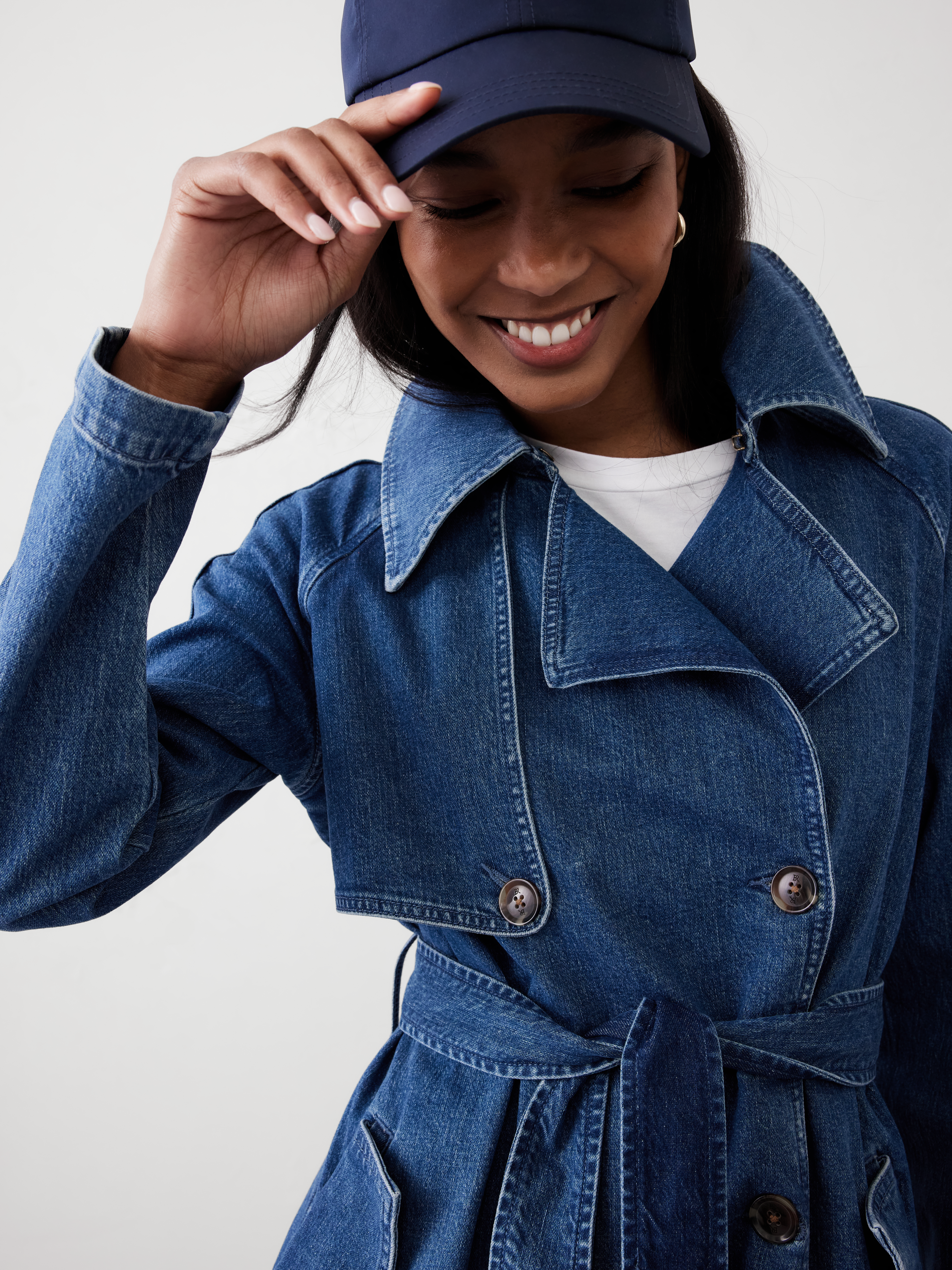 BANANAREPUBLIC FACTORYSTOREトレンチコート　専用 Denim Trench Coat | Banana Republic Factory