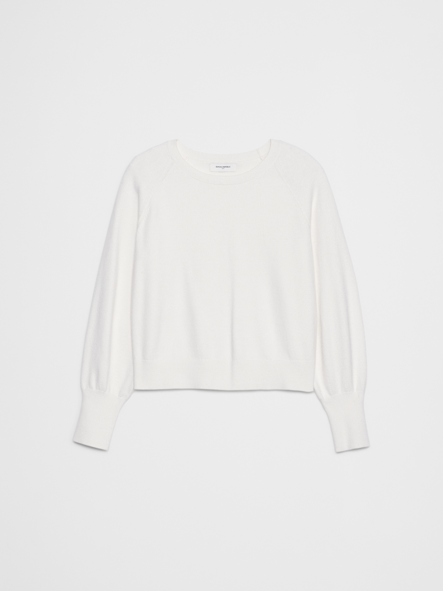 Image number 4 showing, VOLUME-SLEEVE SWEATER