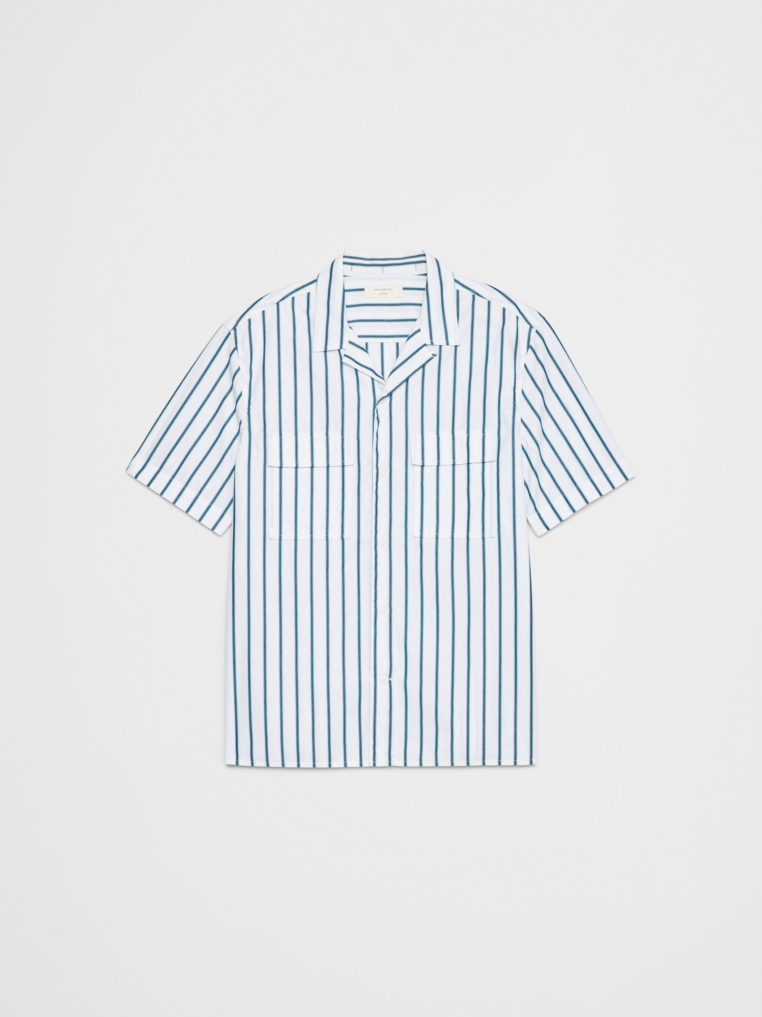 Image number 4 showing, Relaxed-Fit Poplin Resort Shirt
