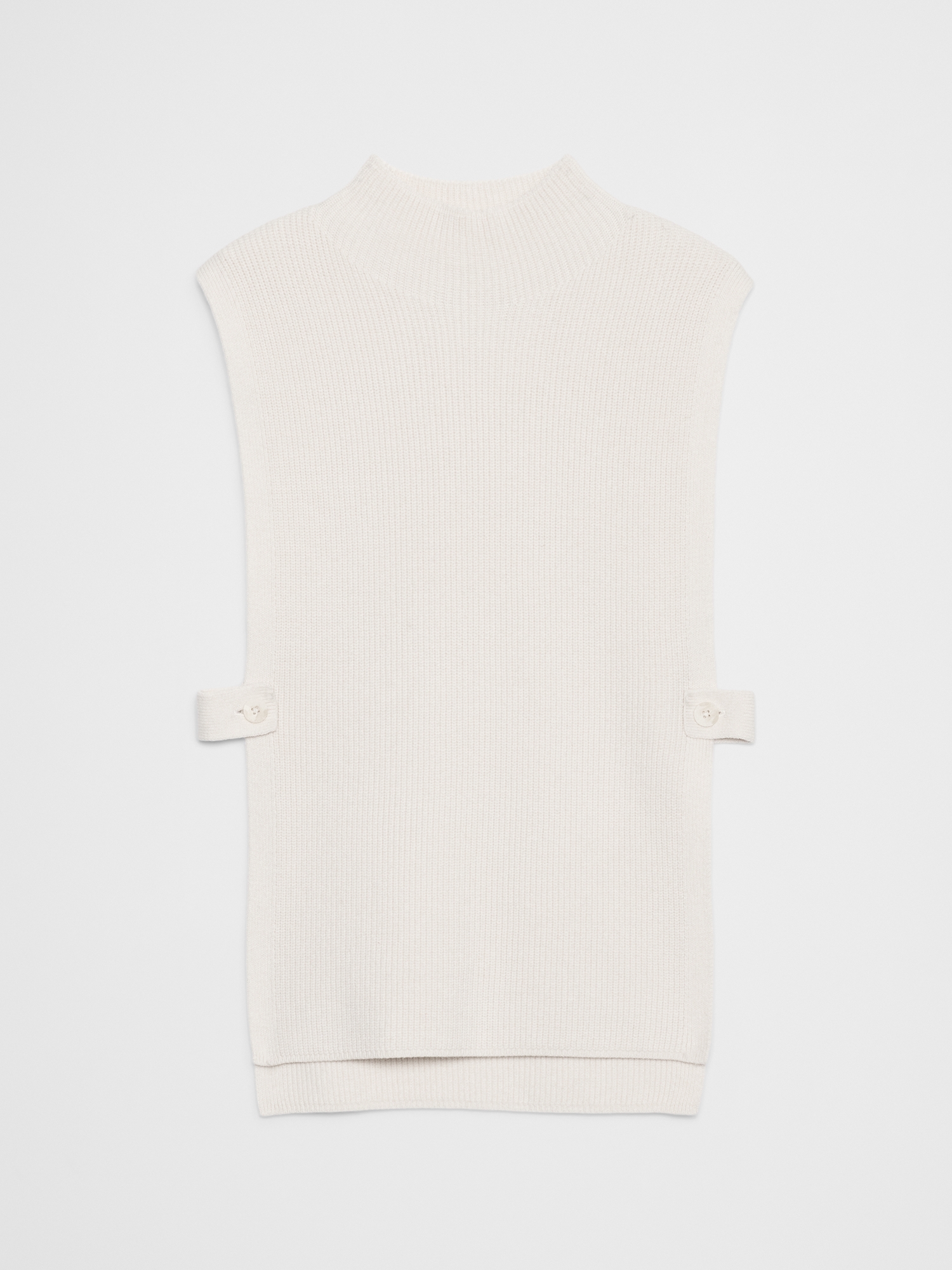 Image number 4 showing, SWEATER BIB PONCHO