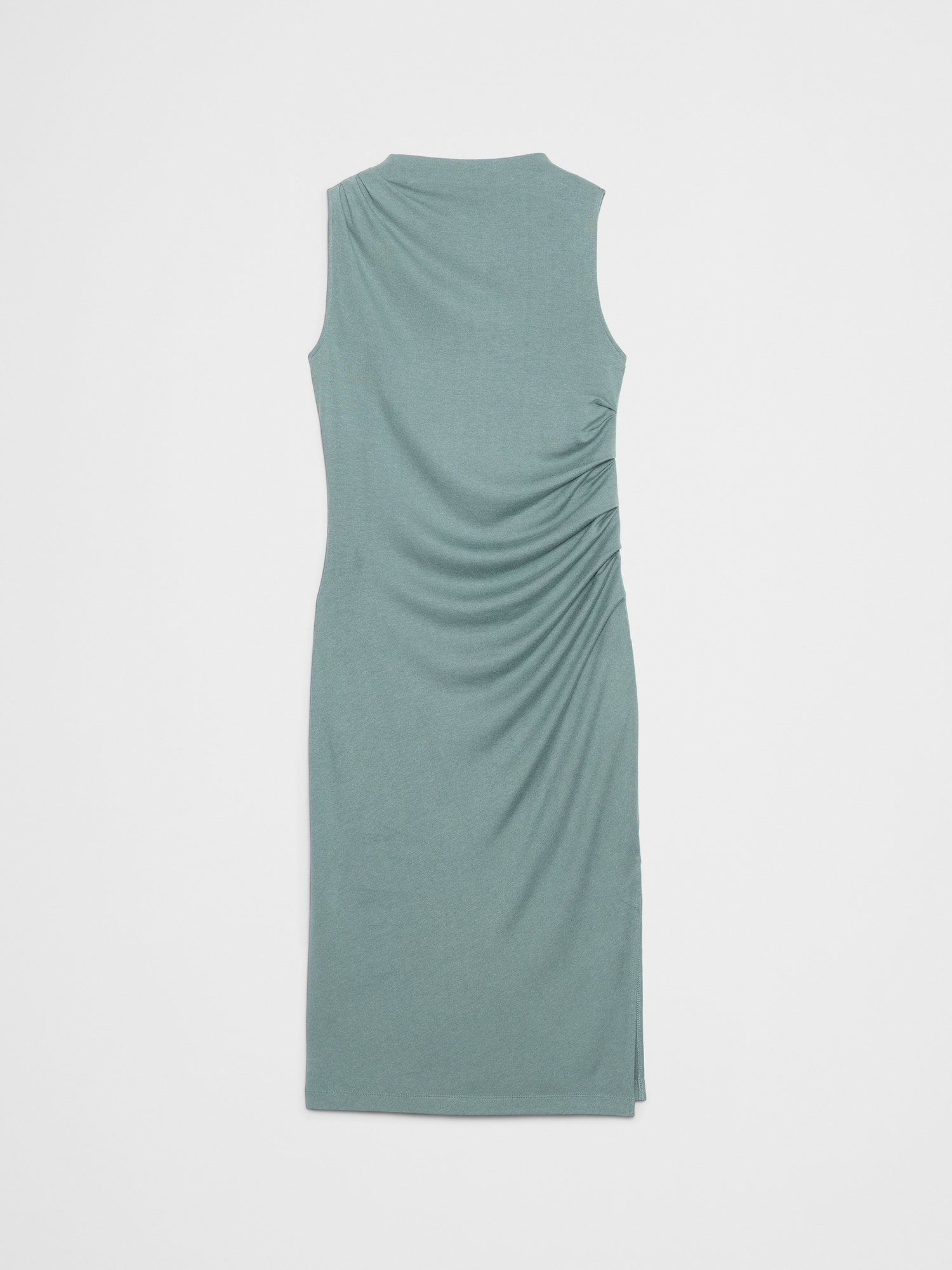 Image number 4 showing, SOFT LUXE BATEAU-NECK MIDI DRESS