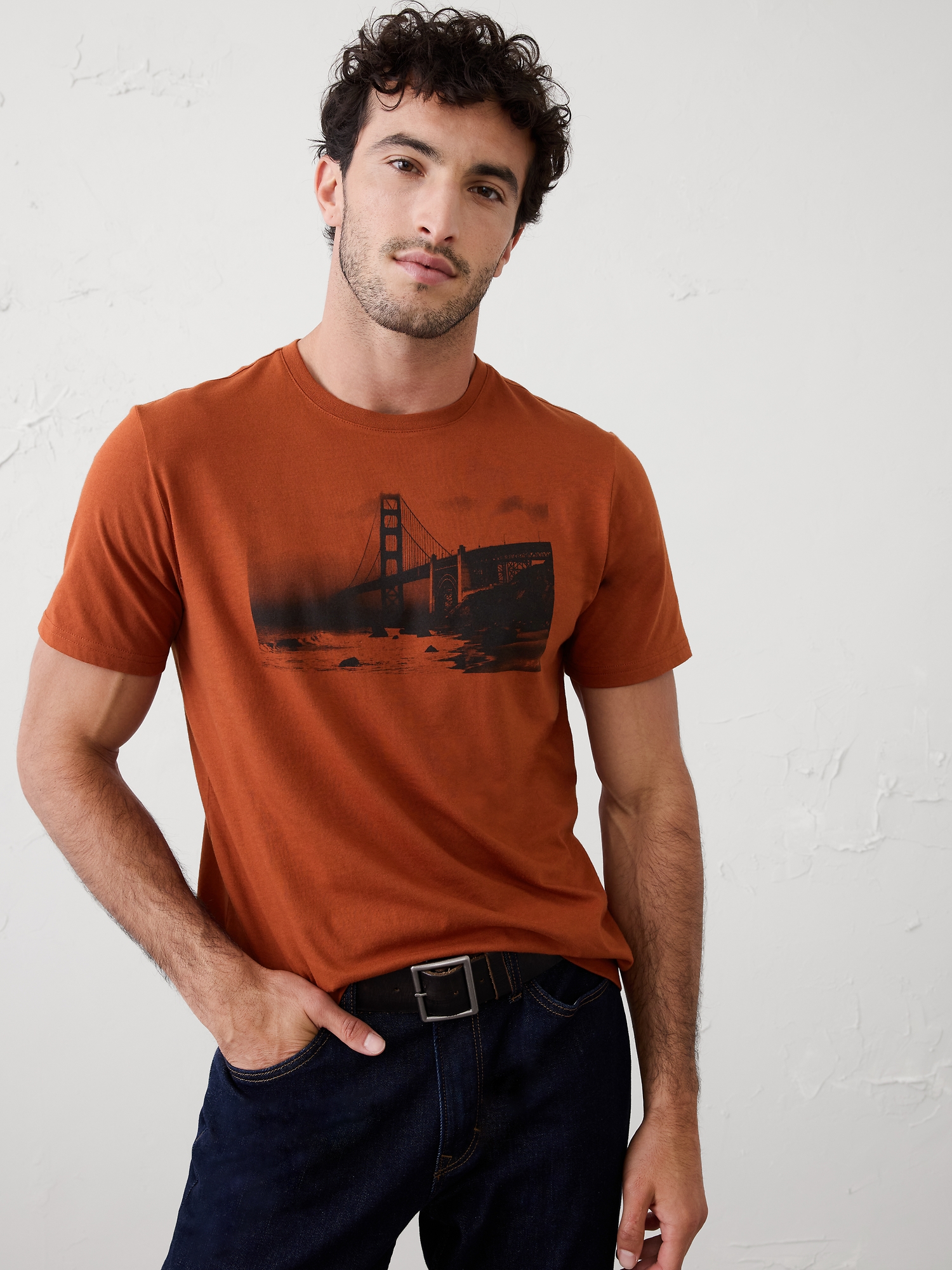 T-shirt imprimé - Caramel Brûlé