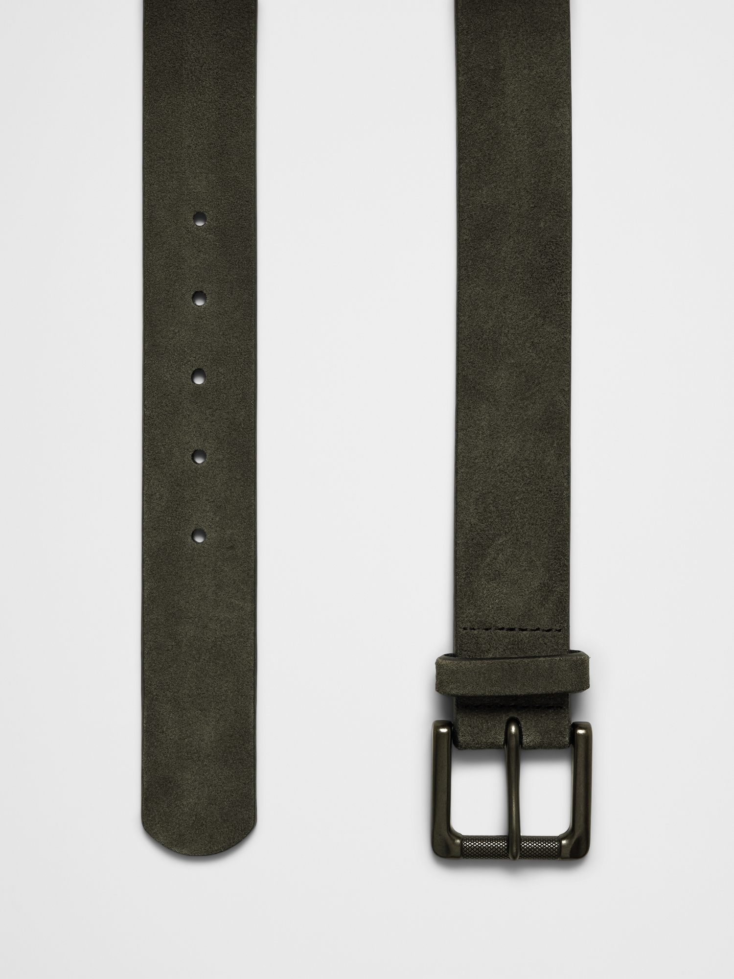 Image number 2 showing, Suede Roller Buckle Belt