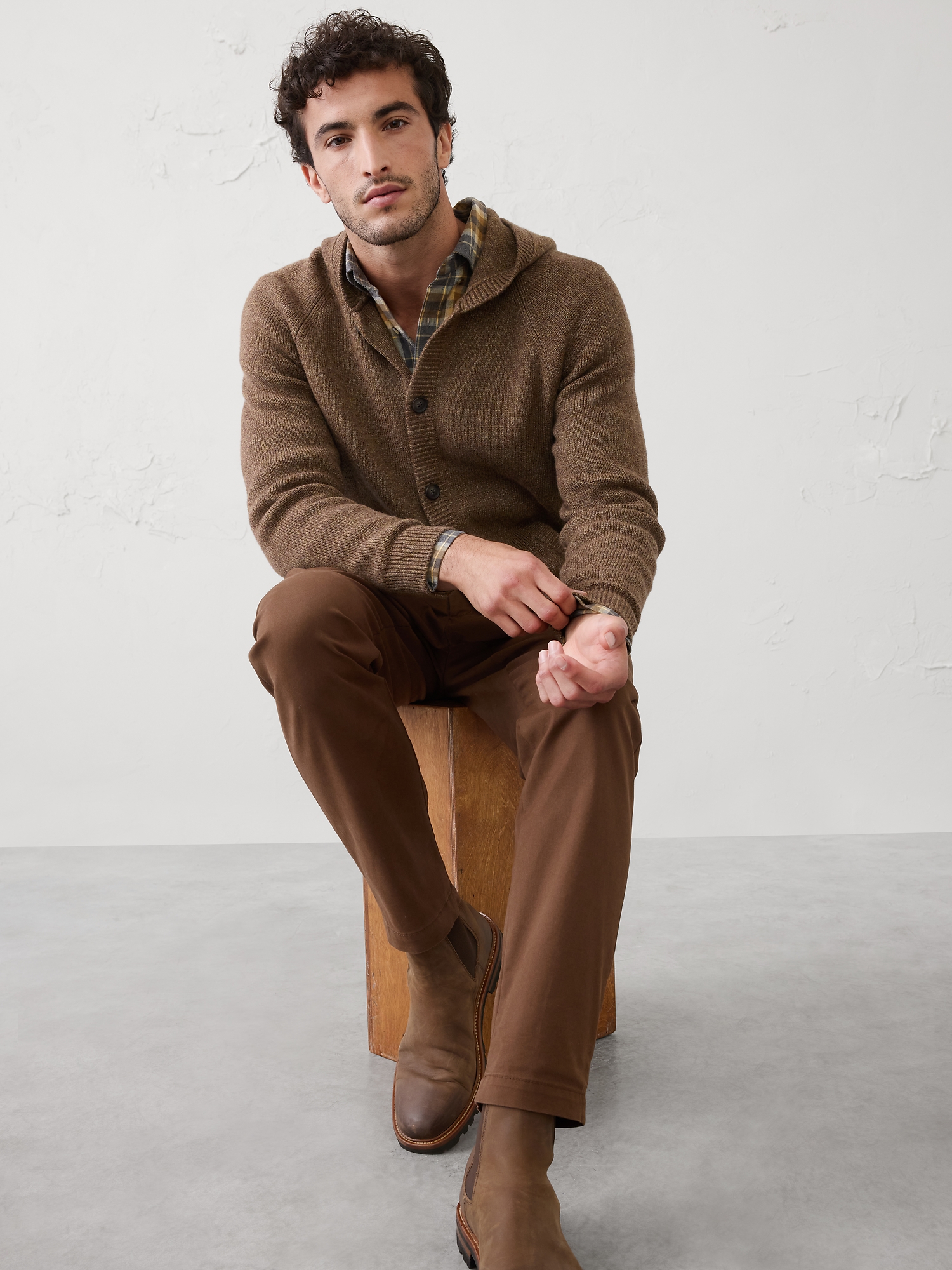 Image number 1 showing, Warm Lofty Sweater Hoodie