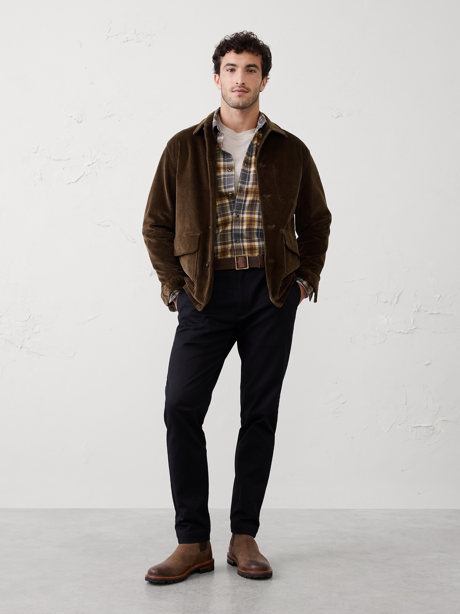 Image number 1 showing, CORDUROY CHORE JACKET