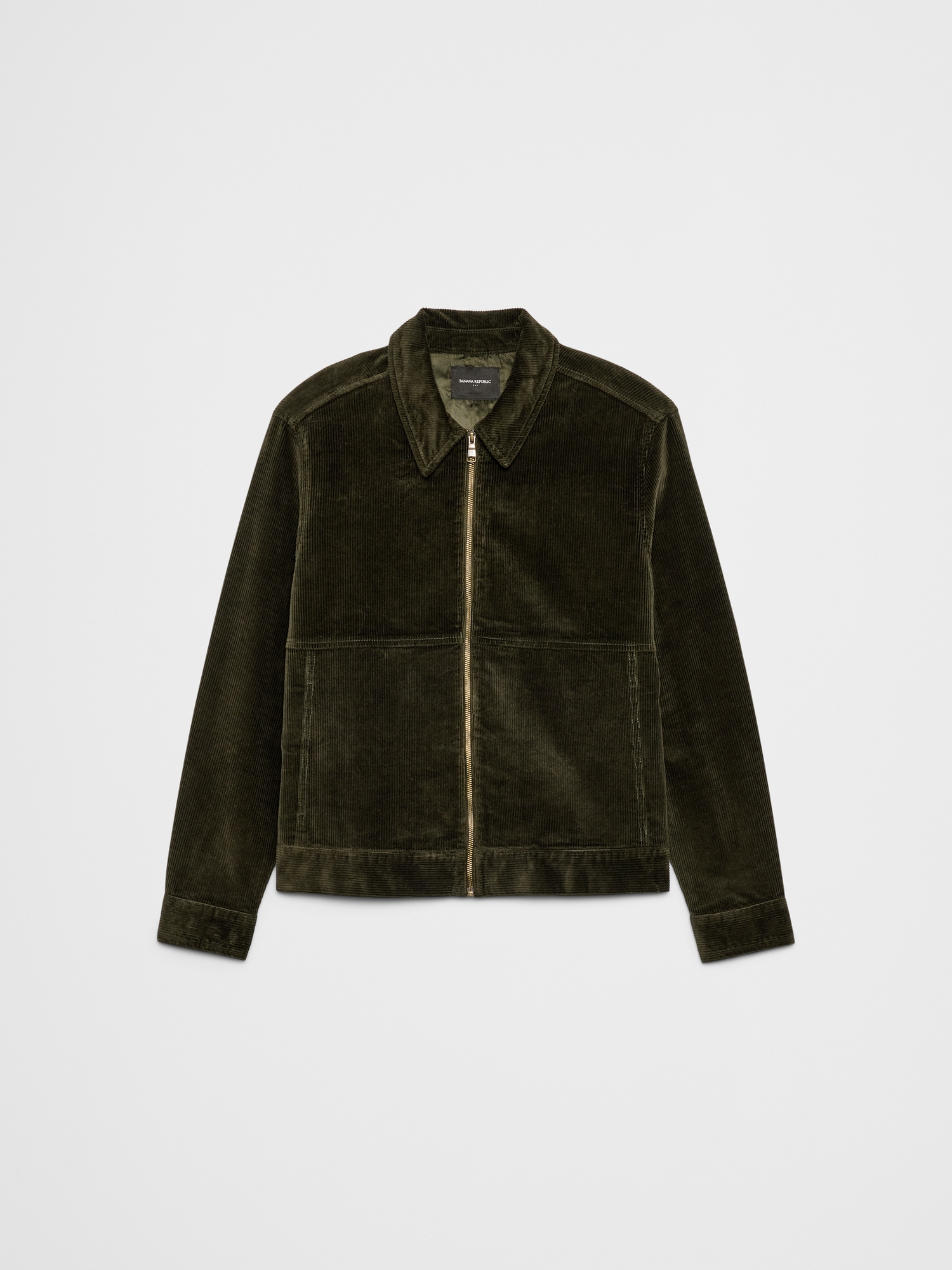 Image number 4 showing, CORDUROY HARRINGTON JACKET