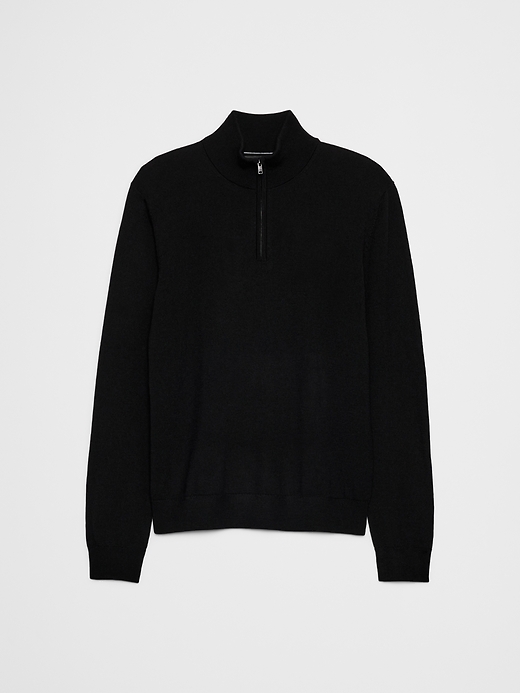 トイガン 31 3 Merino Wool Quarter-Zip Sweater | Banana Republic Factory