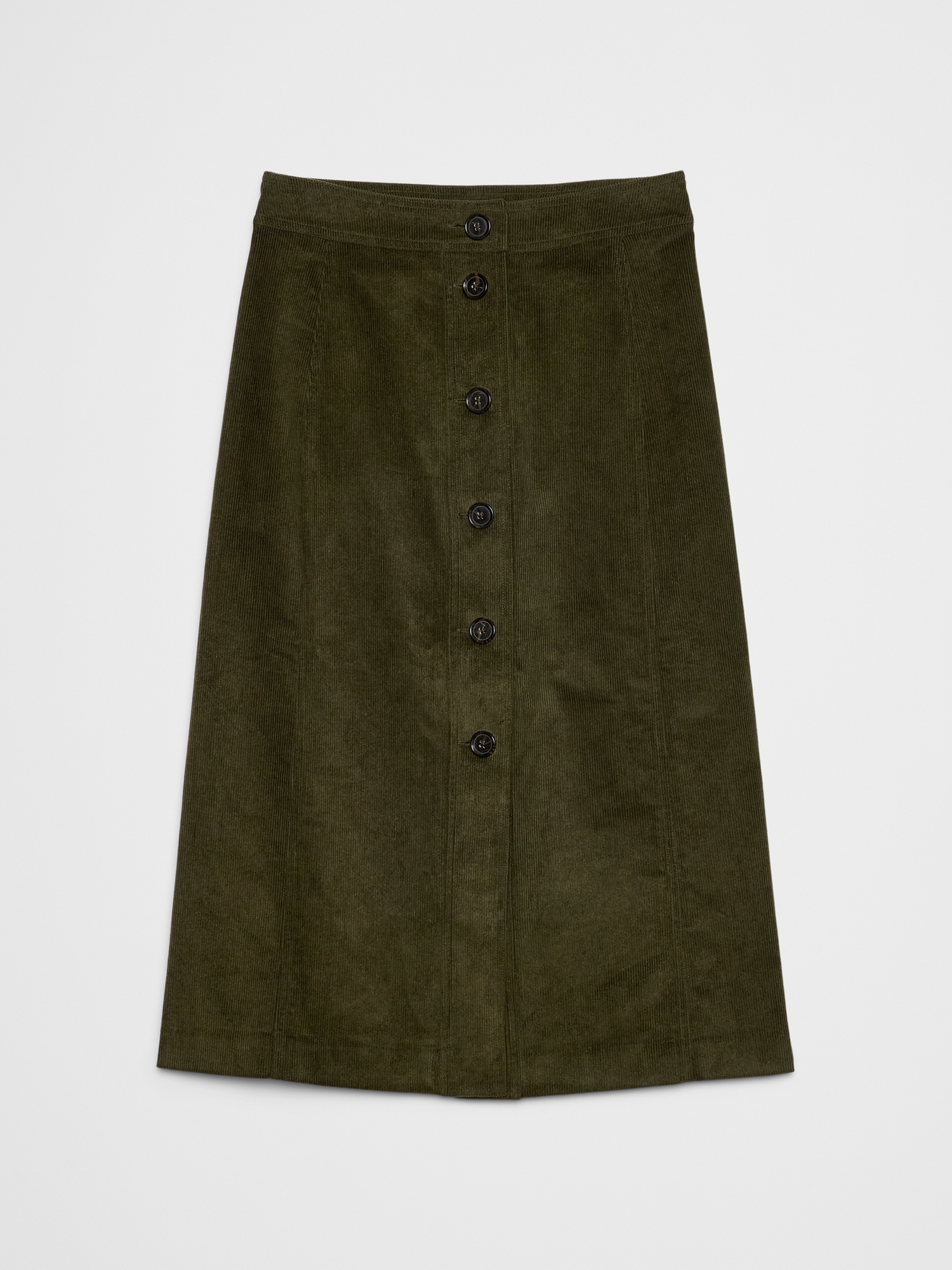 Image number 4 showing, Corduroy Midi Skirt