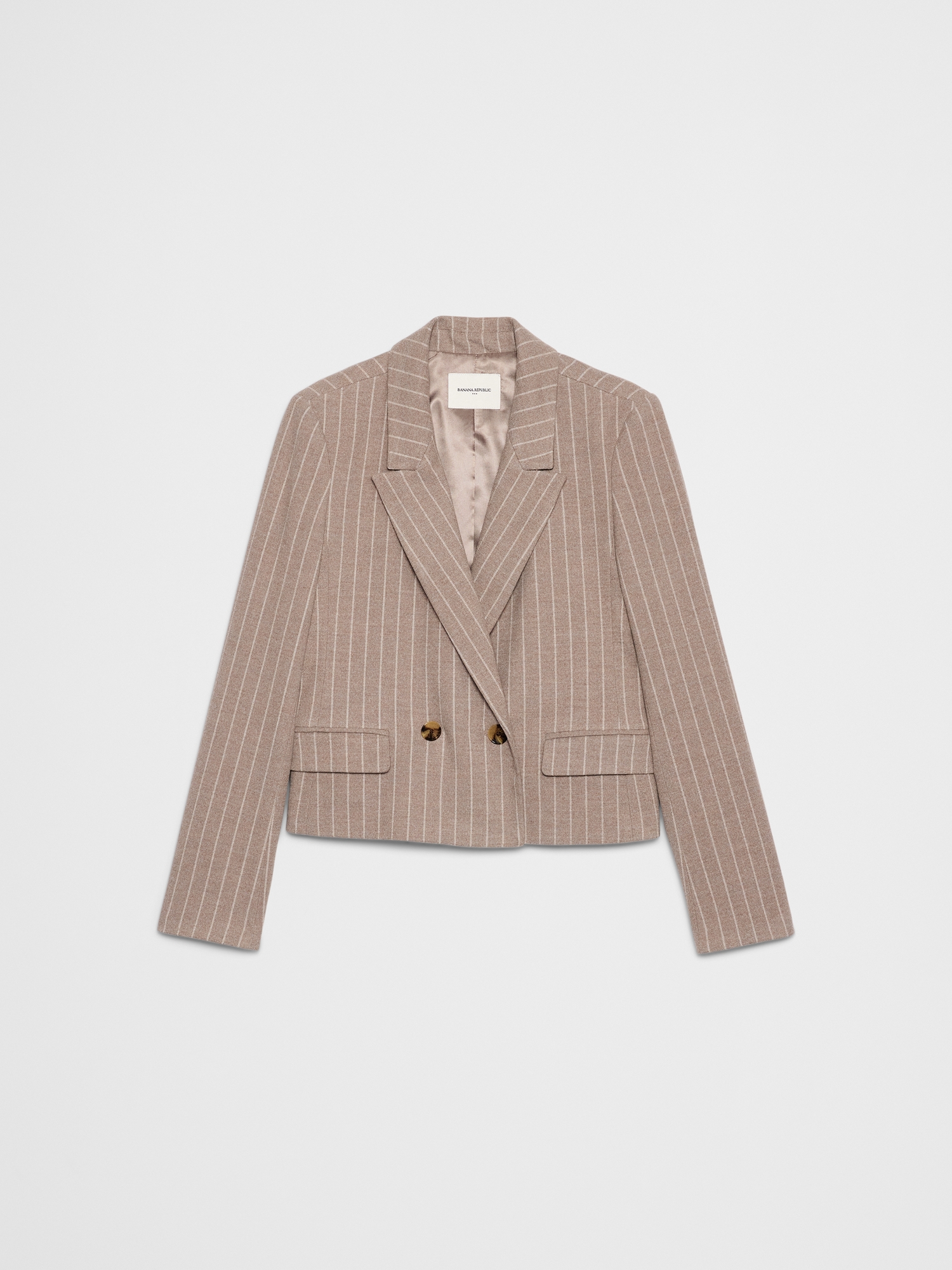 Image number 4 showing, Pinstripe Short Blazer