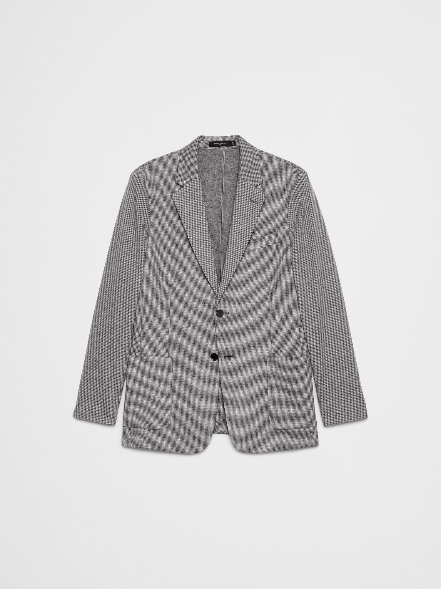 Image number 4 showing, Tailored-Fit Knit Mini Houndstooth Jacket