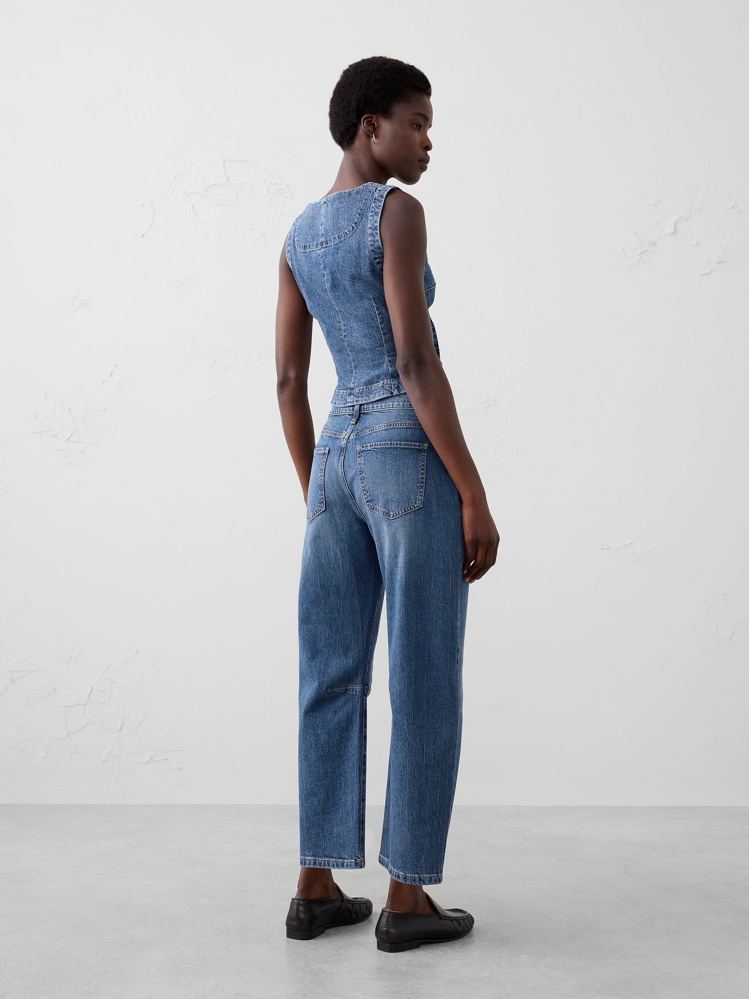 Image number 8 showing, Barrel Mid-Rise Jean