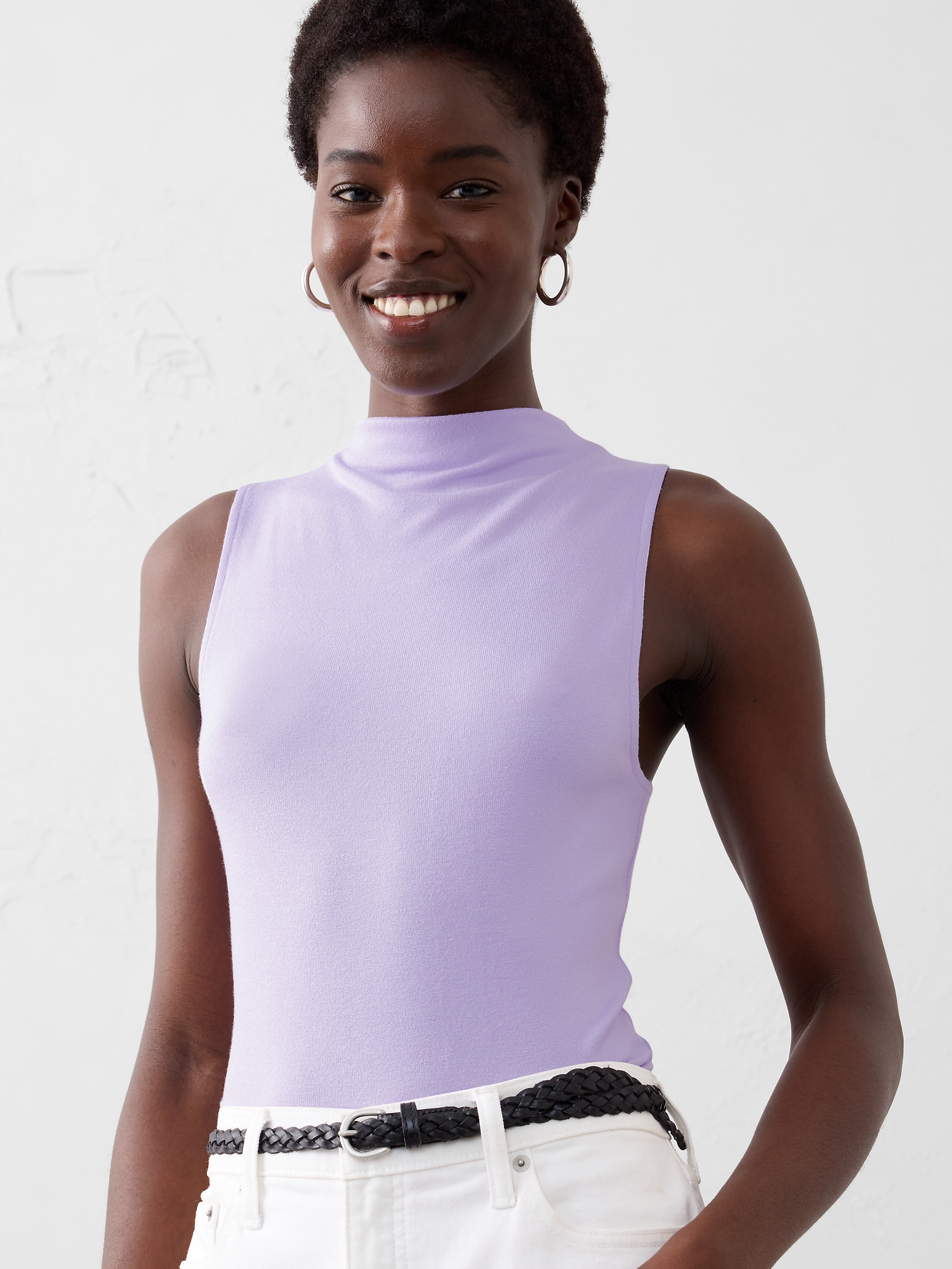 Soft Luxe Mockneck Top