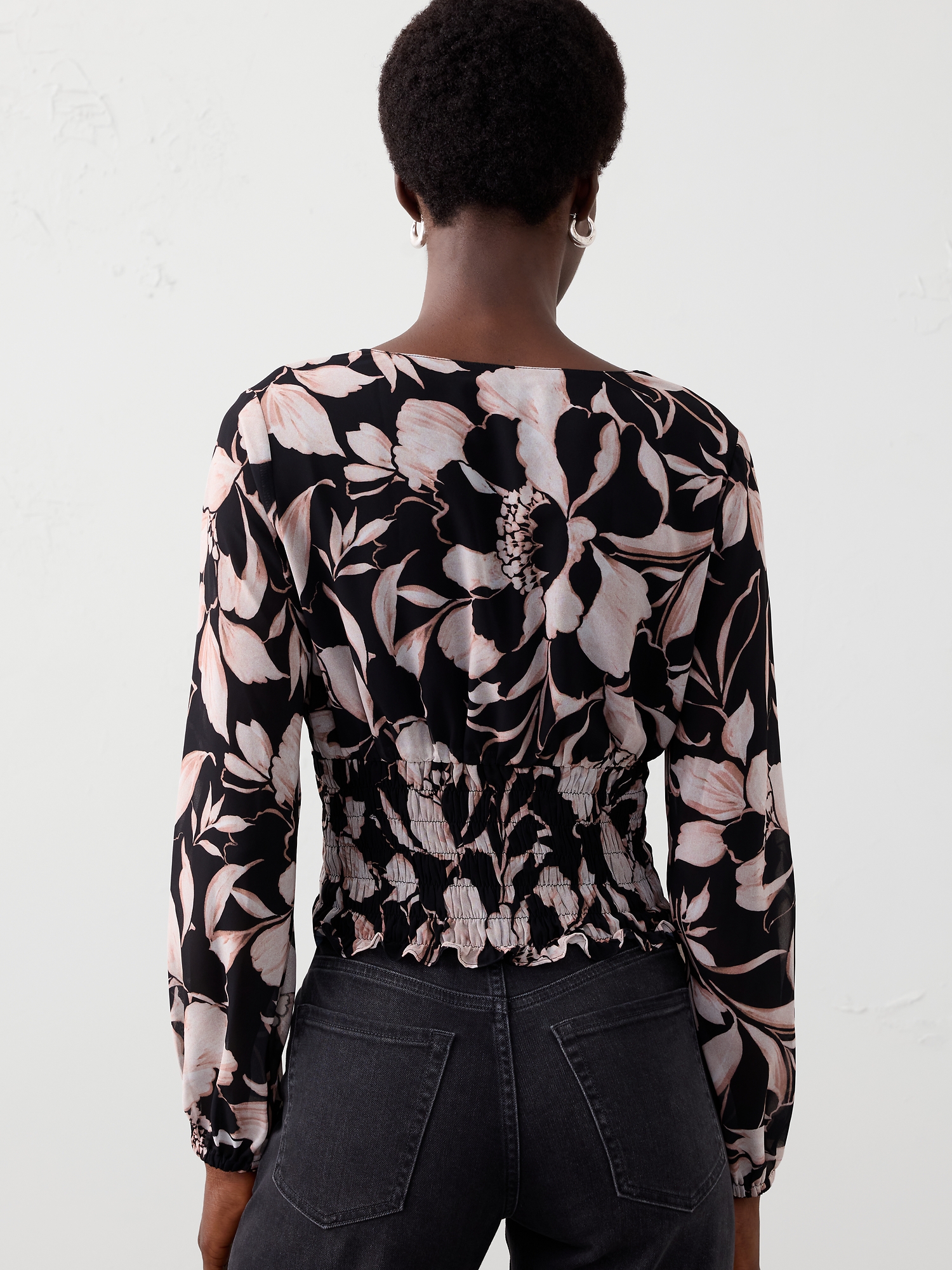 Image number 2 showing, Ruched V-Neck Top