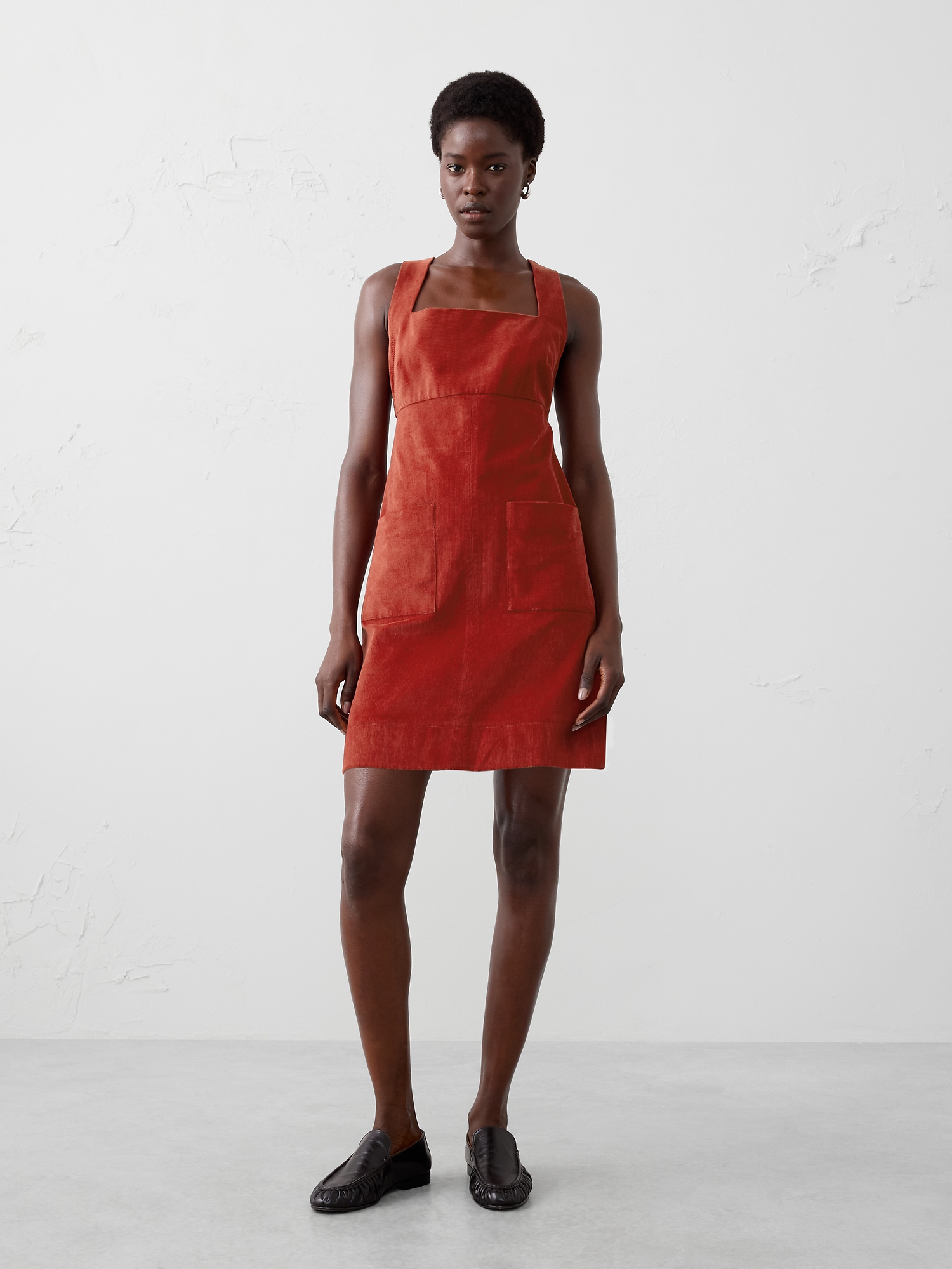 Image number 1 showing, Corduroy Mini Dress