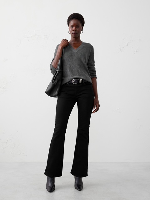 Kick Flare Mid-Rise Jean