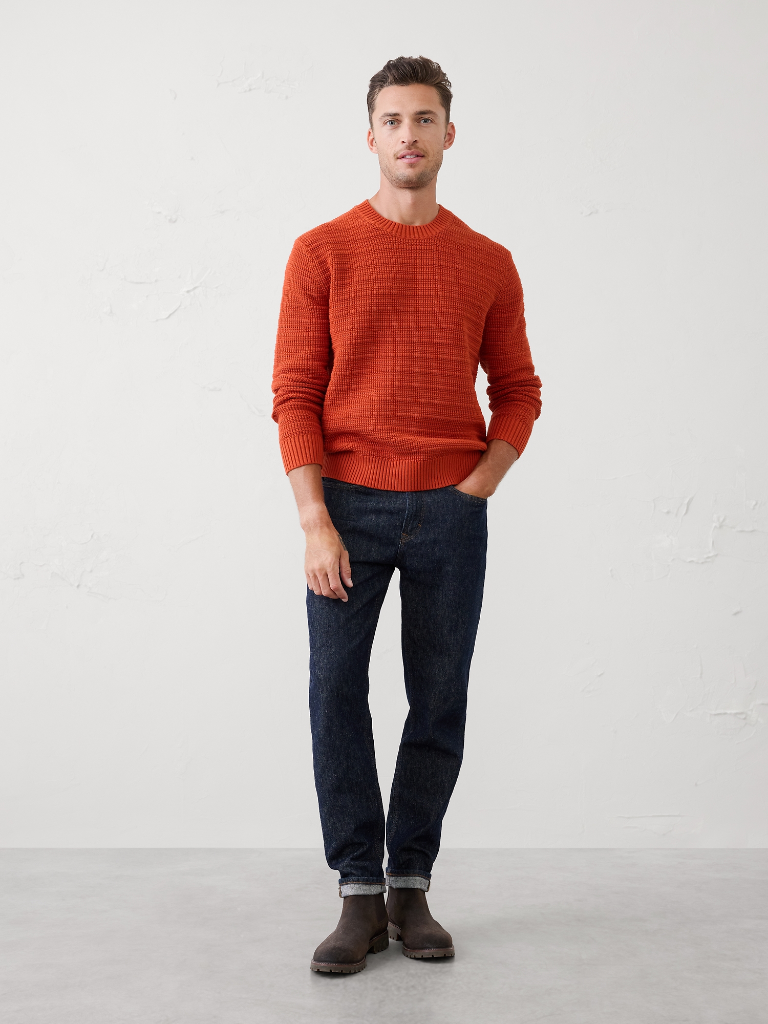 Image number 1 showing, Textured Sweater