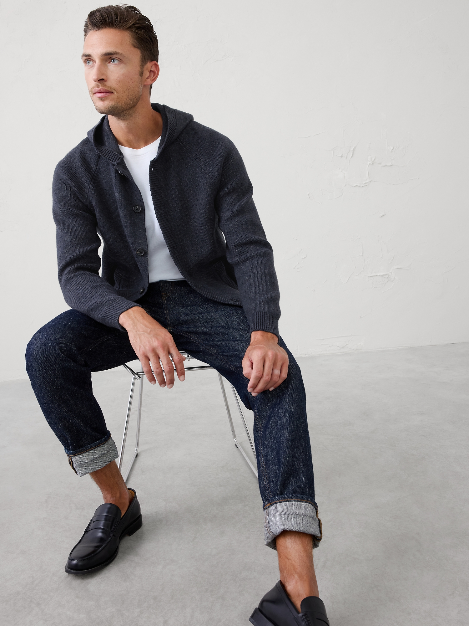 Image number 1 showing, Warm Lofty Sweater Hoodie