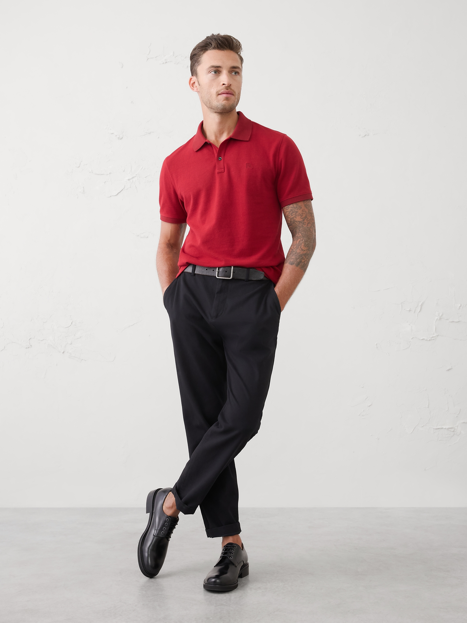 Image number 3 showing, Cotton Pique Polo