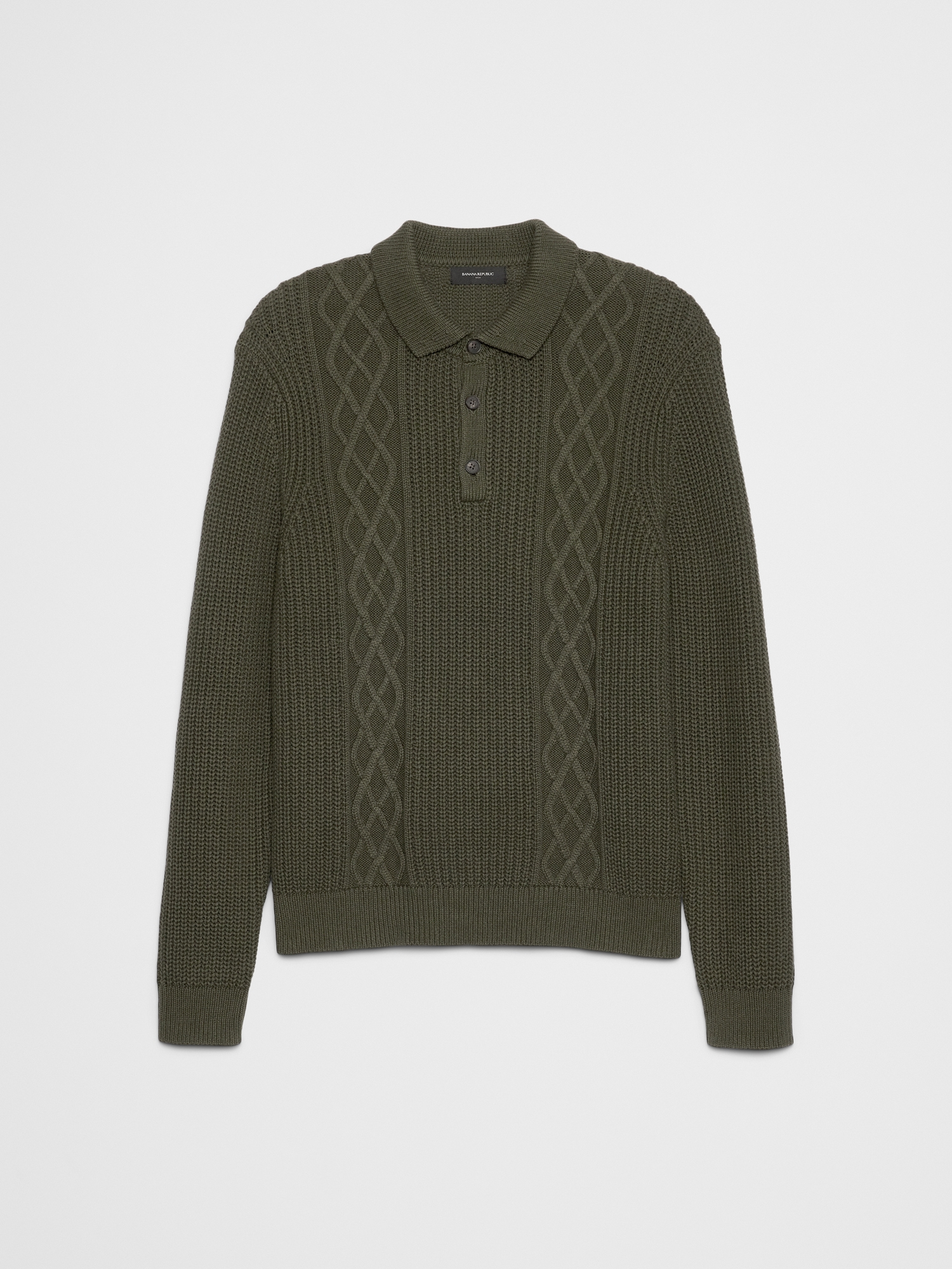 Image number 4 showing, Cable Sweater Polo